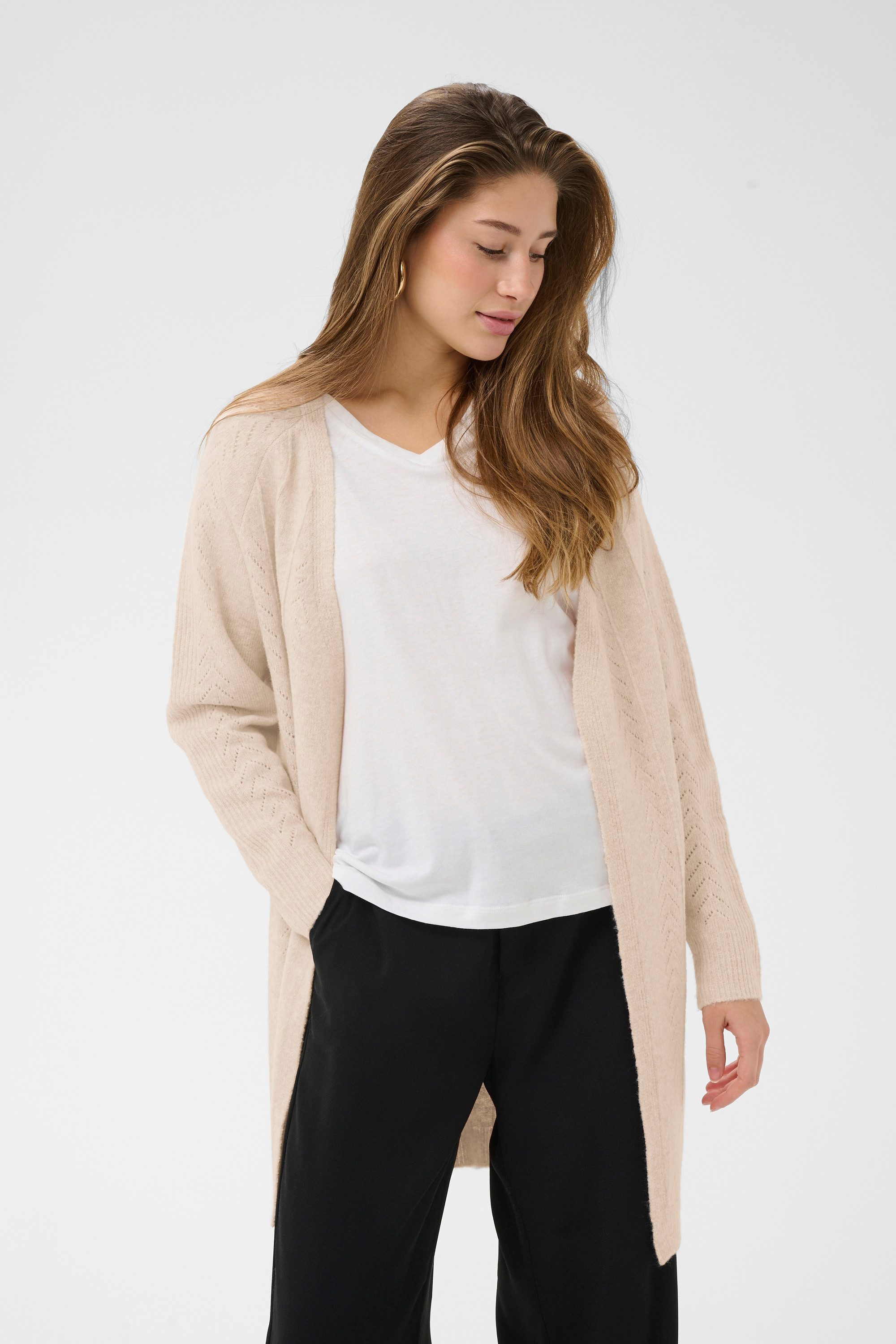 Cream Cardigan Strickjacke CRHoliday
