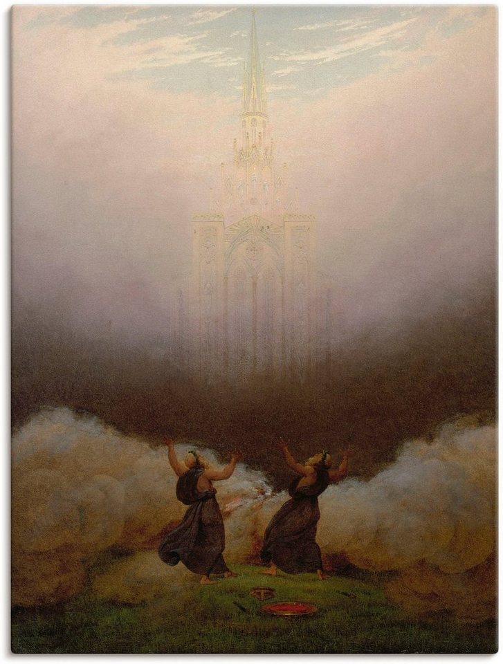 Artland Wandbild Die Vision der christlichen Kirche, Religion (1 St), als  Alubild, Leinwandbild, Wandaufkleber oder Poster in versch. Größen
