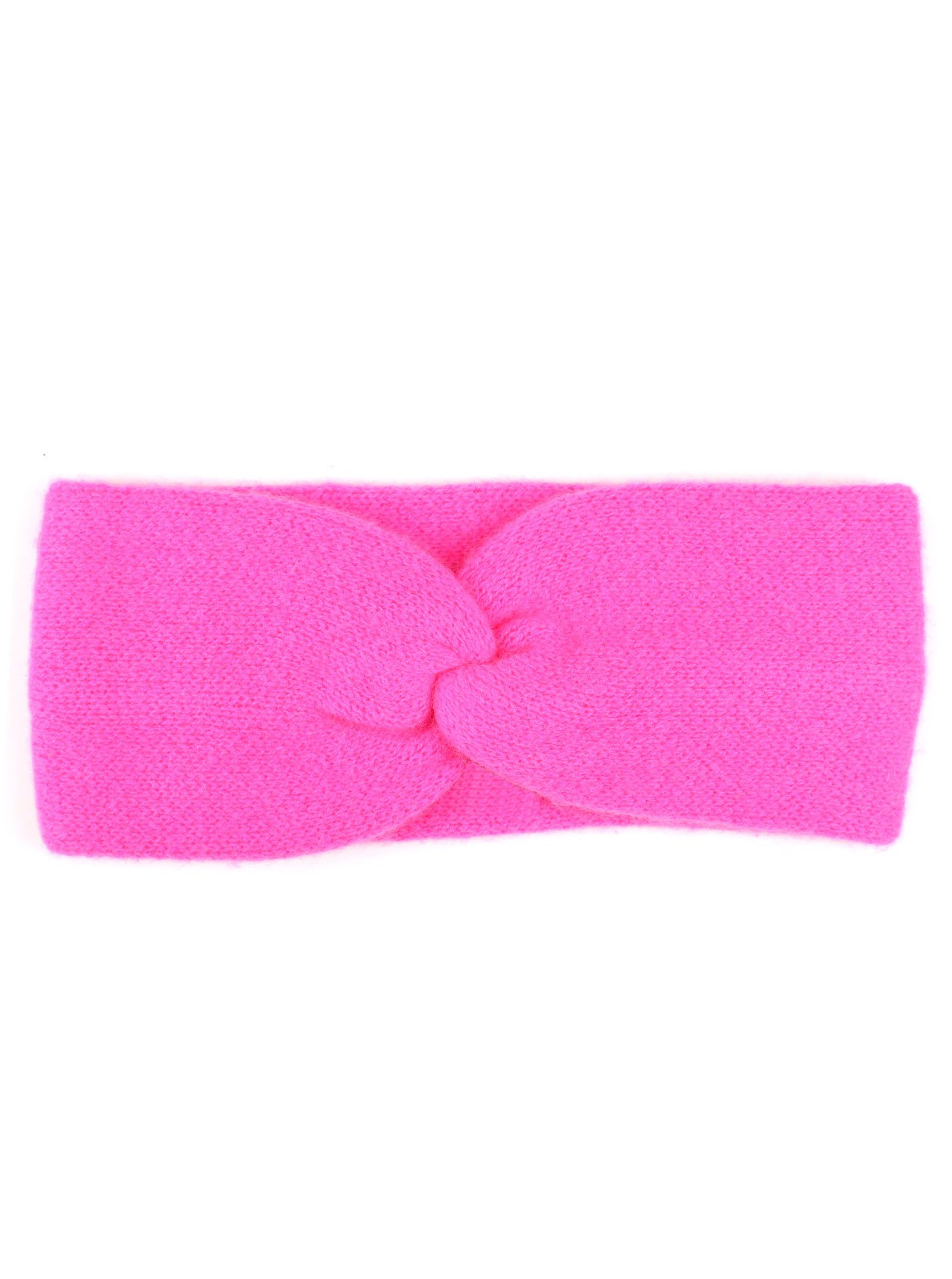 Zwillingsherz Stirnband "Classic" Knoten vorn, Cashmere, Feinstrick günstig online kaufen