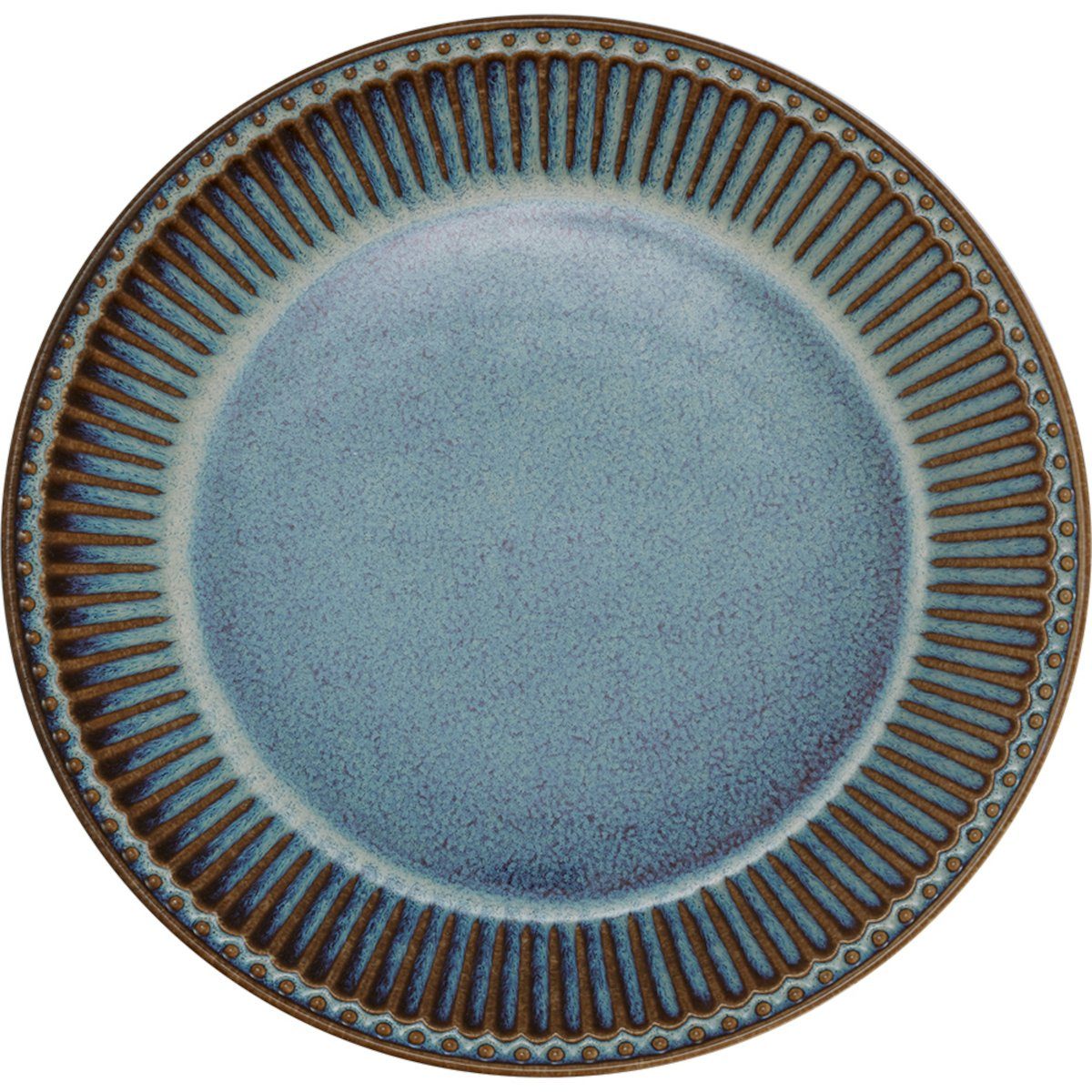 Greengate Frühstücksteller Alice oyster Frühstücksteller blue 23cm