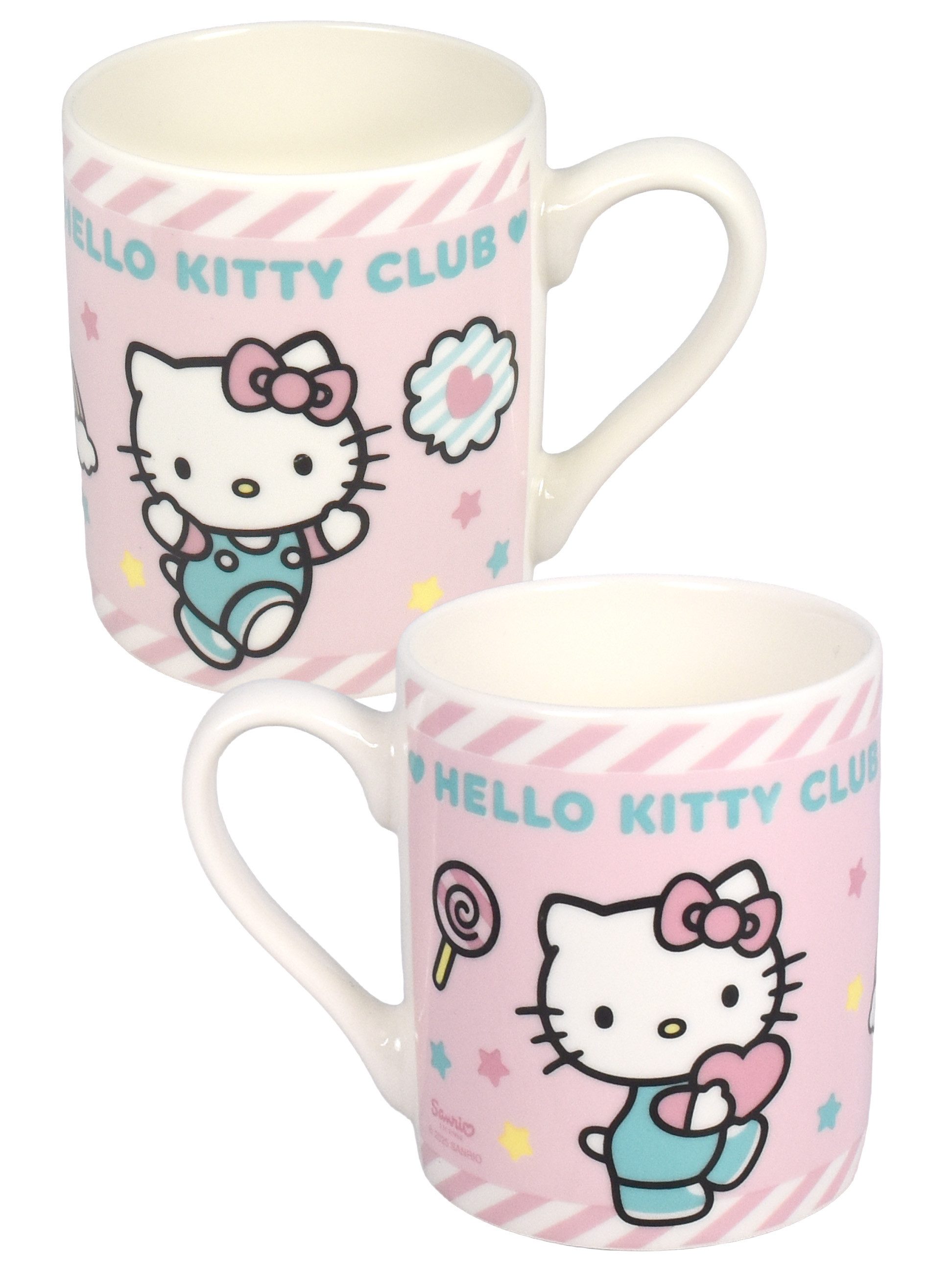 Tasse Hello Kitty Tasse Kinder Club Kinderbecher Kindertasse Becher 230 ml