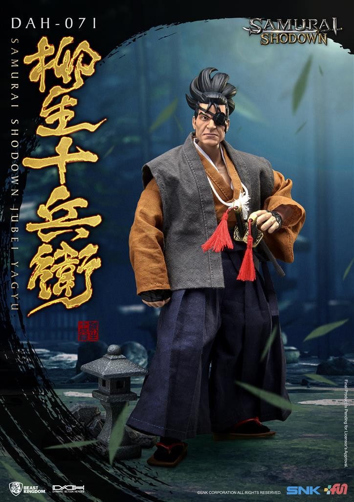 Actionfigur Samurai Shodown - Dynamic 8ction Heroes 1/9 Jubei Yagyu 21 cm