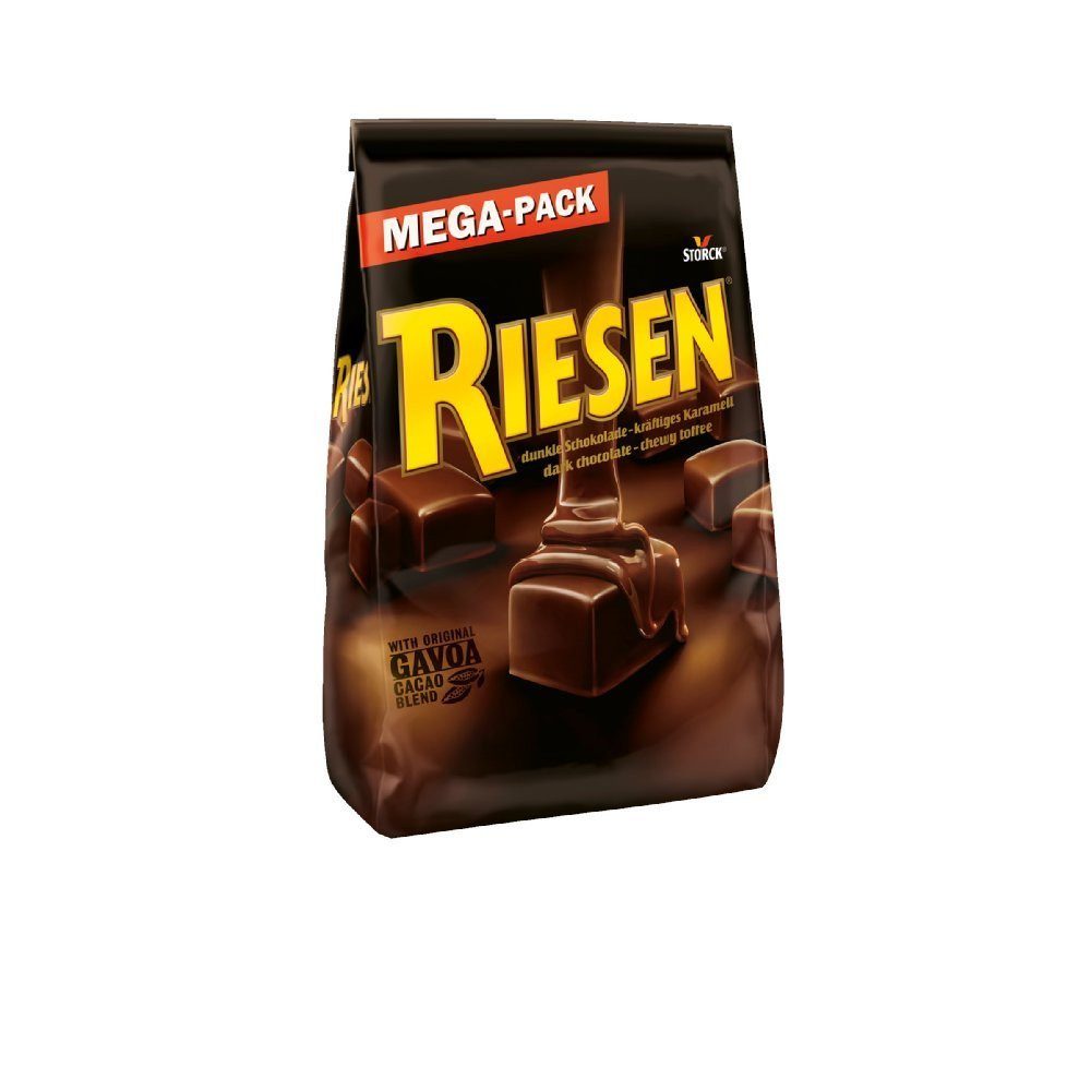 STORCK Süßigkeit, Storck Riesen Mega Pack Schokokaramell in kräftiger Schokolade 900g