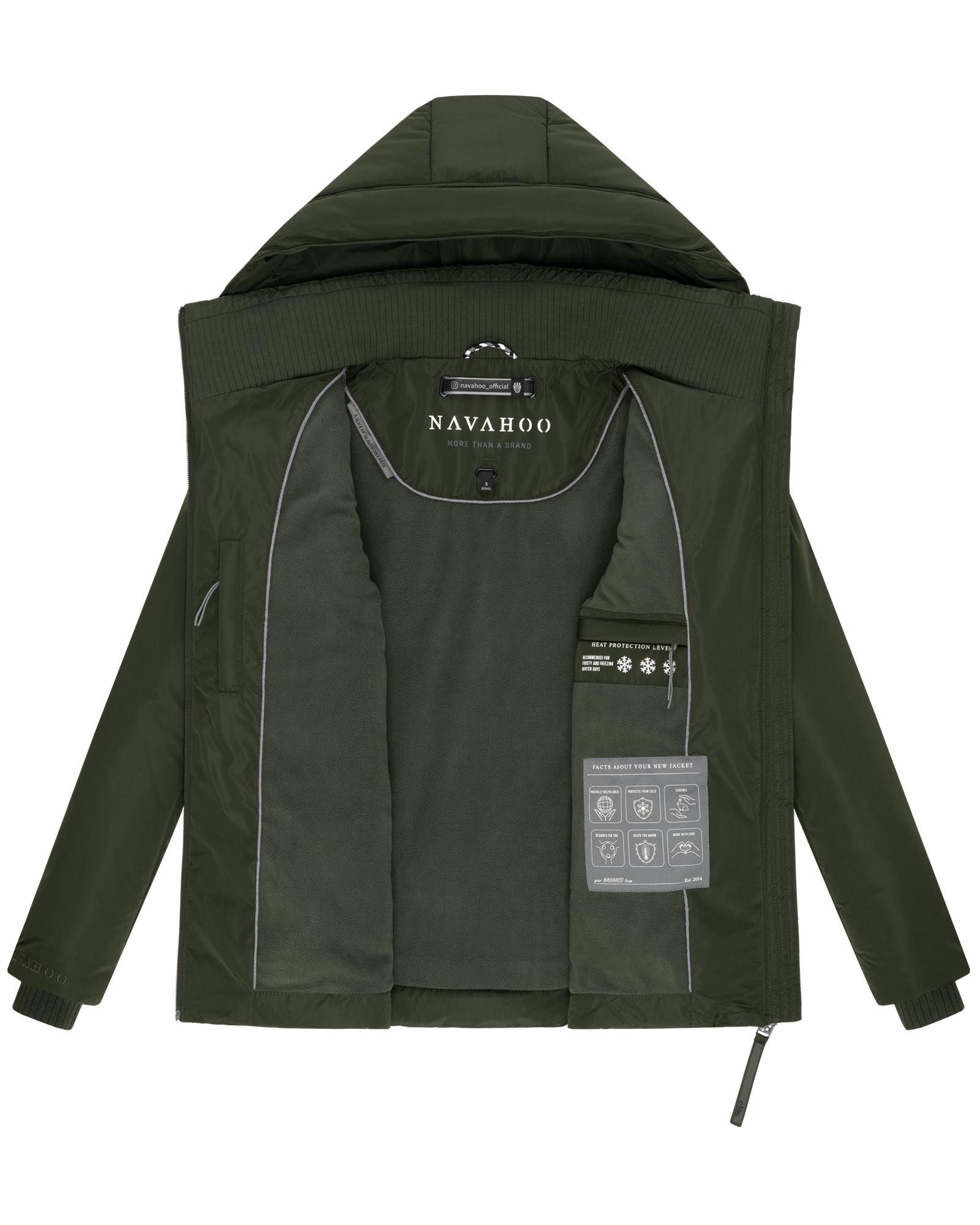 Navahoo Winterjacke Flüsterfee 14 Winter Steppjacke mit Kapuze – Bild 5 von 5