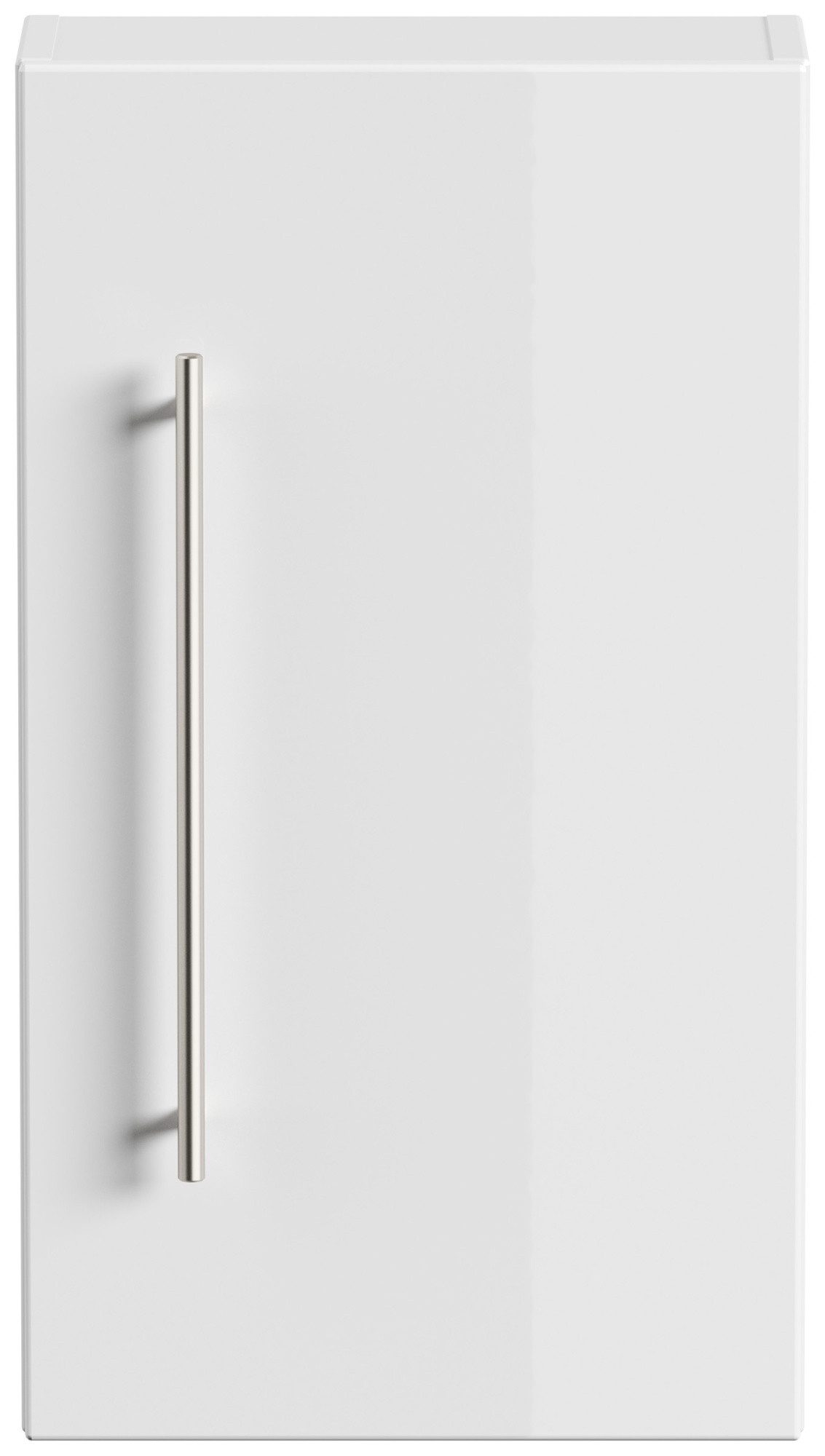 Magnolia Home Hängeschrank Hängeschrank 35x62cm weiss matt/weiss hochglanz m. Soft-Close Tür