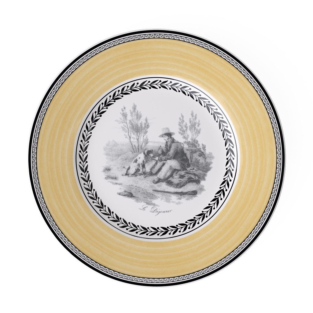 Villeroy & Boch Frühstücksteller Audun Frühstücksteller, (1 St), Premium Porcelain, mikrow.- & spülm.sicher, Made in Germany