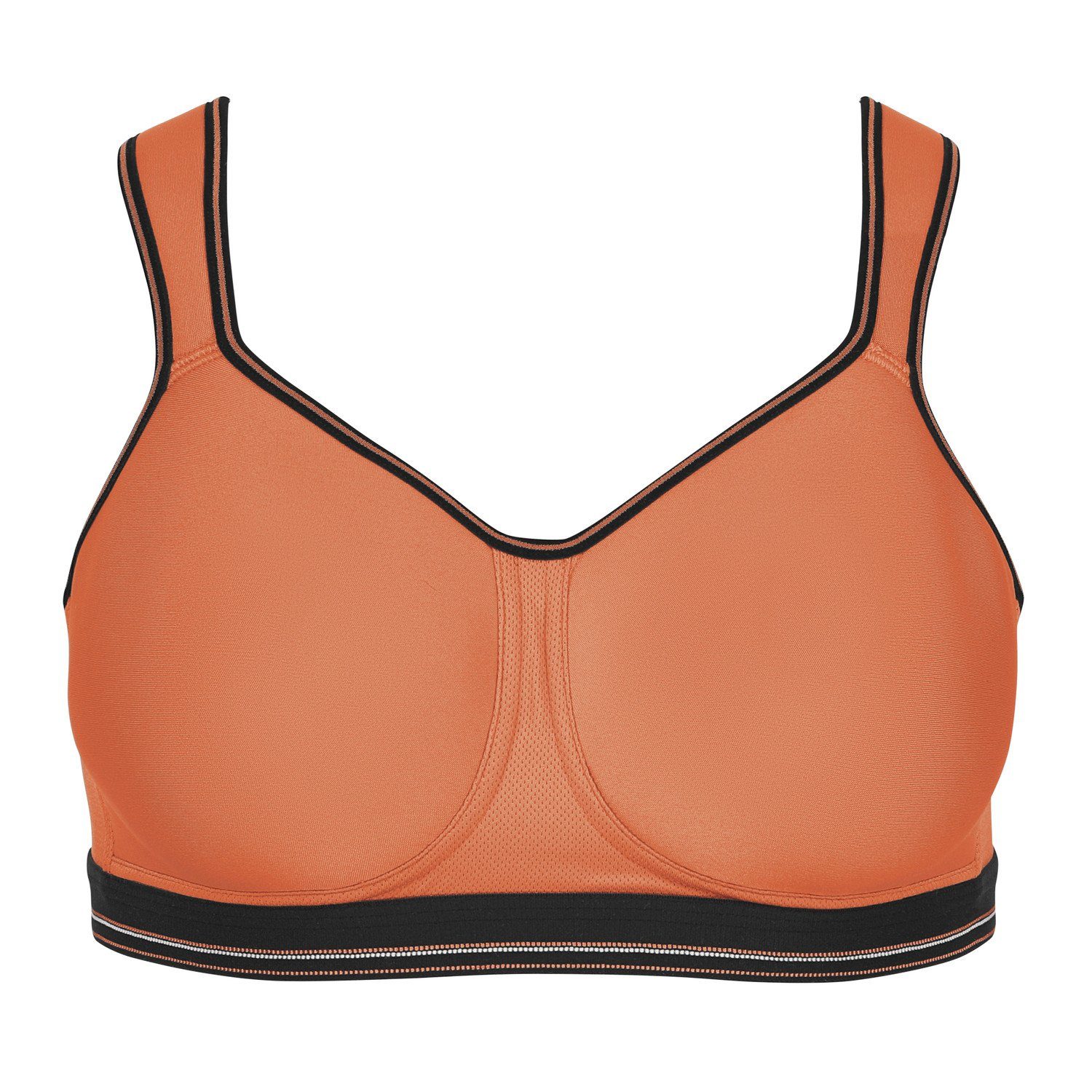 Viania Sport-BH 141472 (1-tlg) atmungsaktiv feuchtigkeitsregulierend starker Halt High Function Farbe Mandarine (Orange)