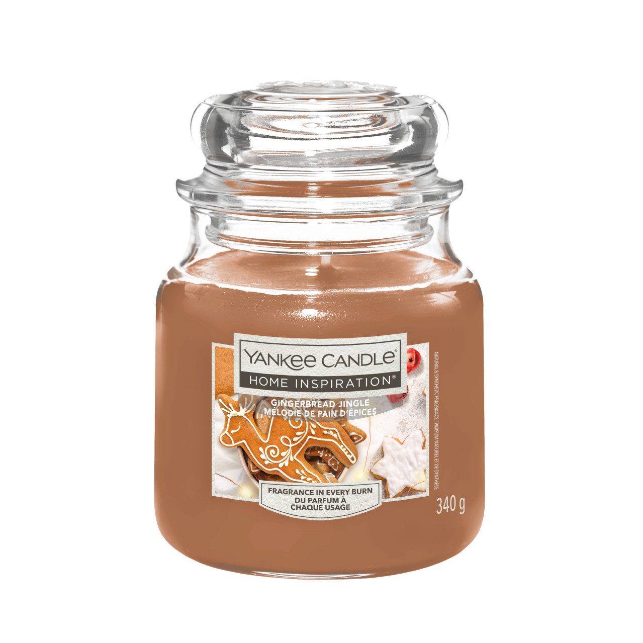 Yankee Candle Duftkerze Yankee Candle Duftkerze Mittleres Glas Gingerbread günstig online kaufen