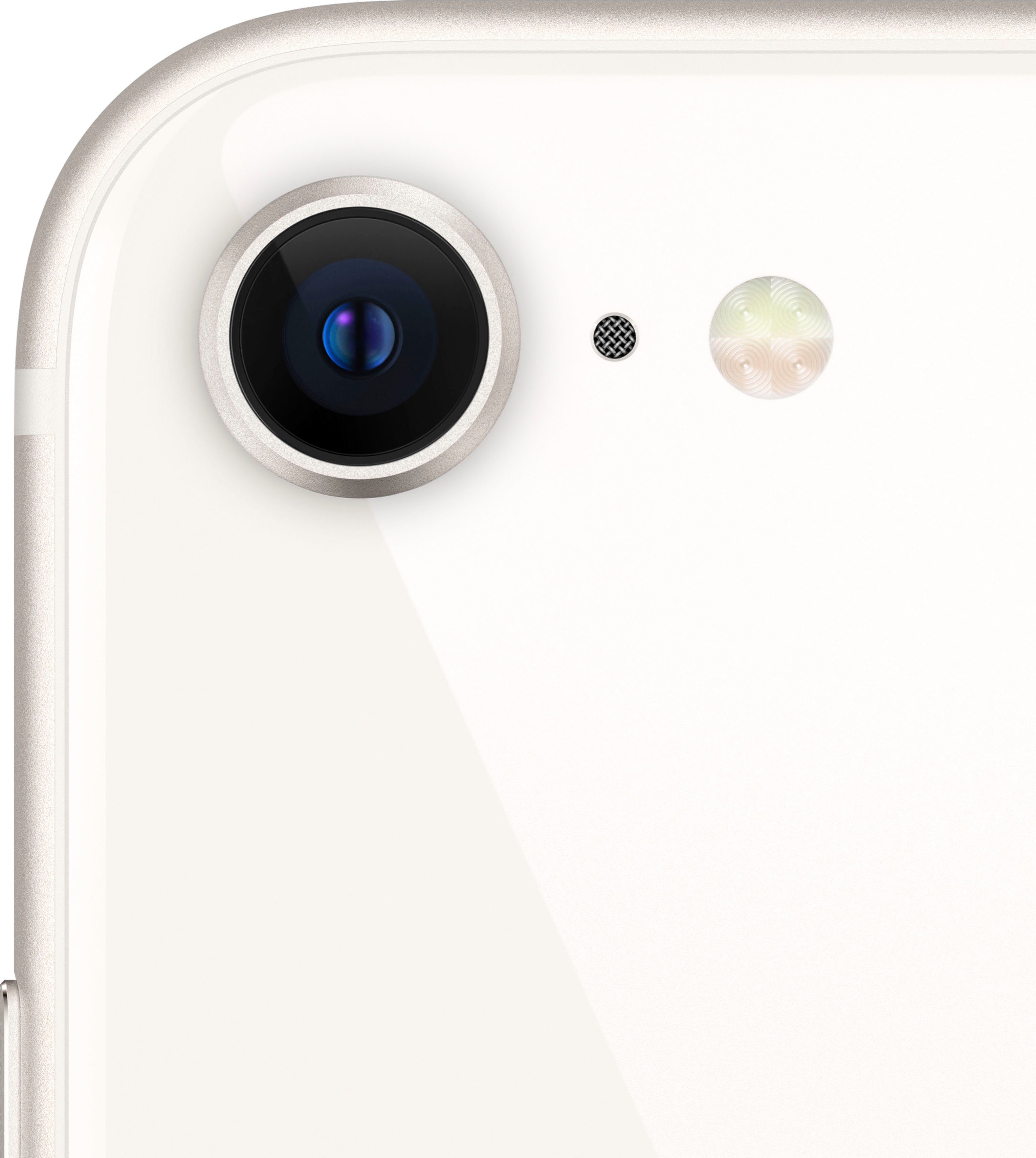 Apple iPhone SE (2022) Kamera) Speicherplatz, MP Starlight Zoll, 256 GB Smartphone (11,94 12 cm/4,7