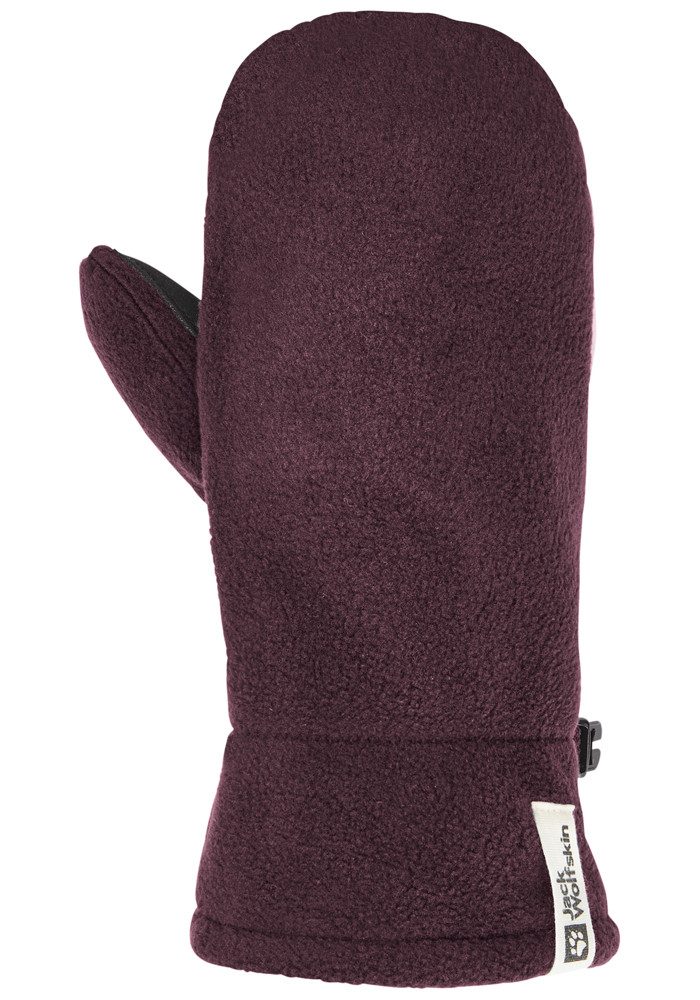 Jack Wolfskin Fäustlinge FLEECE MITTEN K Winterfäustlinge für Kinder, warm, bequem