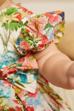 Next Partykleid Festliches Babykleid mit Schleife aus Webstoff (1-tlg)