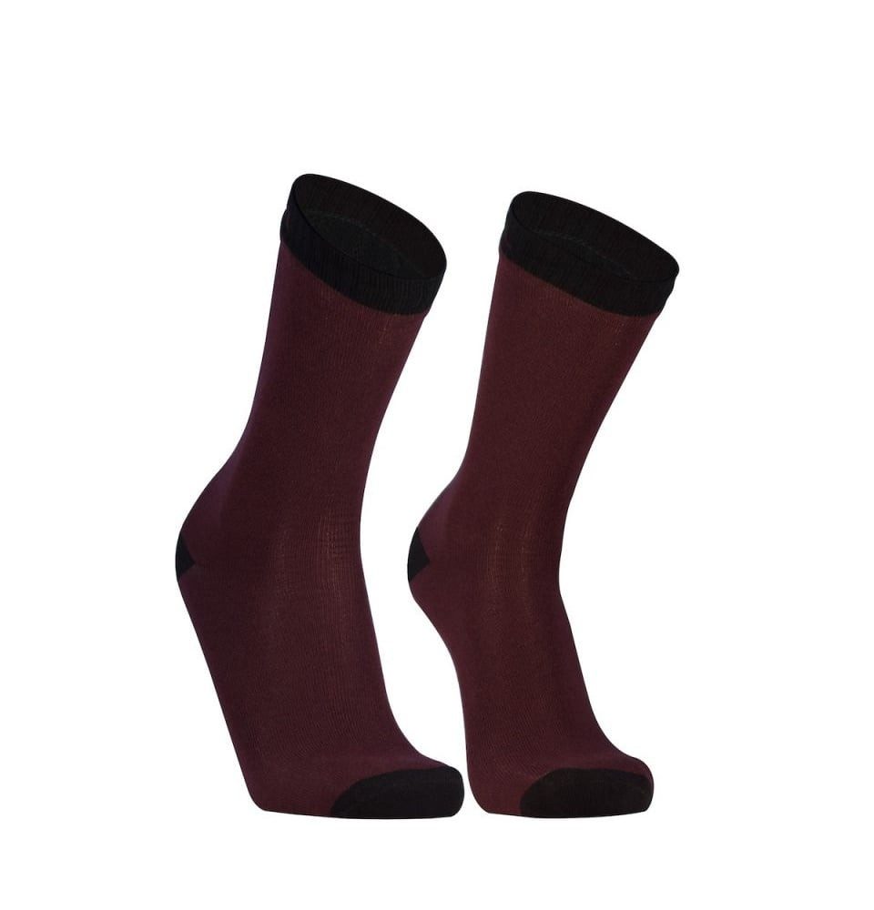 Sportsocken Ultra Thin Bamboo wasserdicht burgundrot - 1 Paar