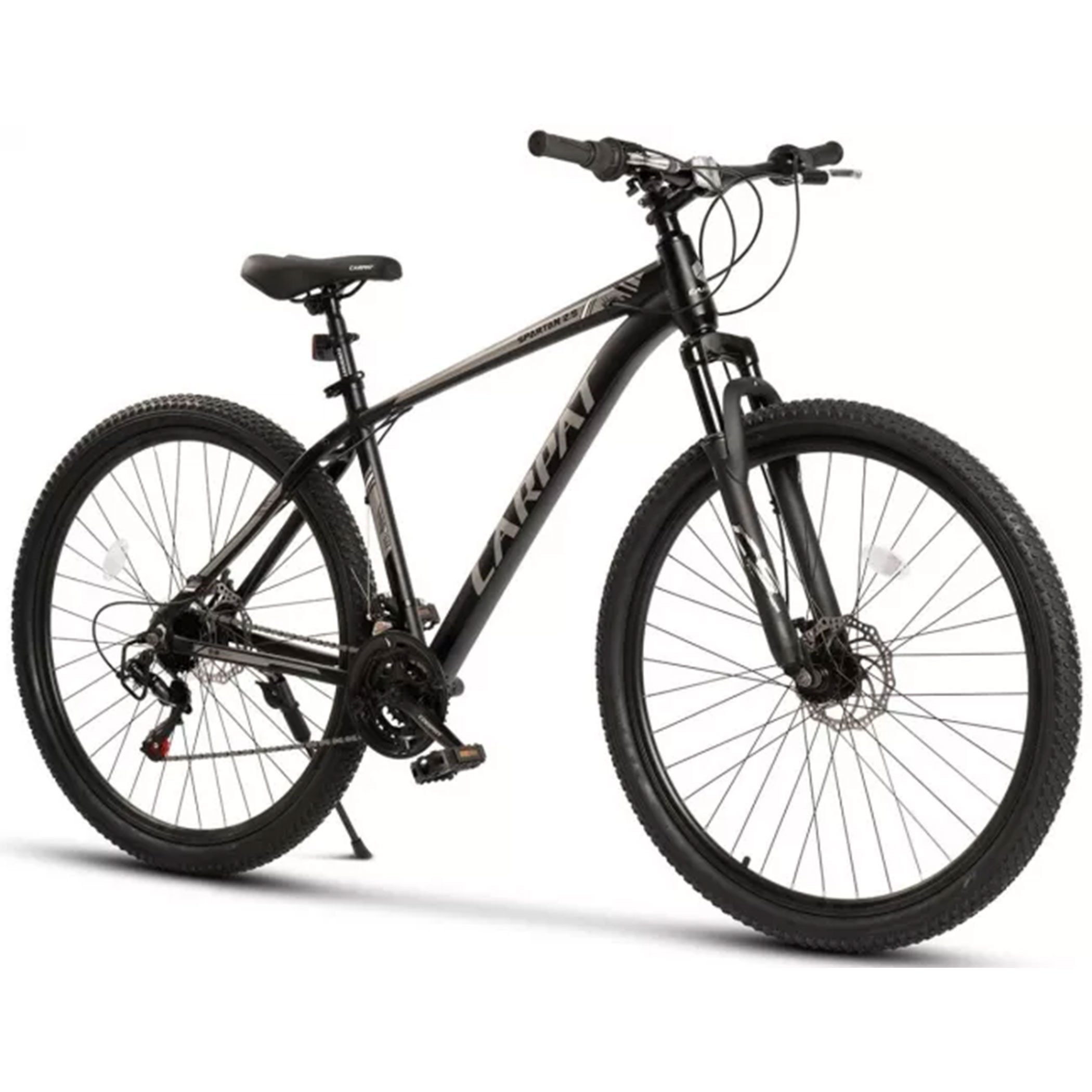 CARPAT SPORT Mountainbike 24 26 29 Zoll Fahrrad für Herren Damen, Mädchen und Jungen, 21 Gang Shimano TZ Schaltwerk, Kettenschaltung, Aluminium Rahmen, Jugendfahrrad MTB Hardtail Kinder Fahrrad