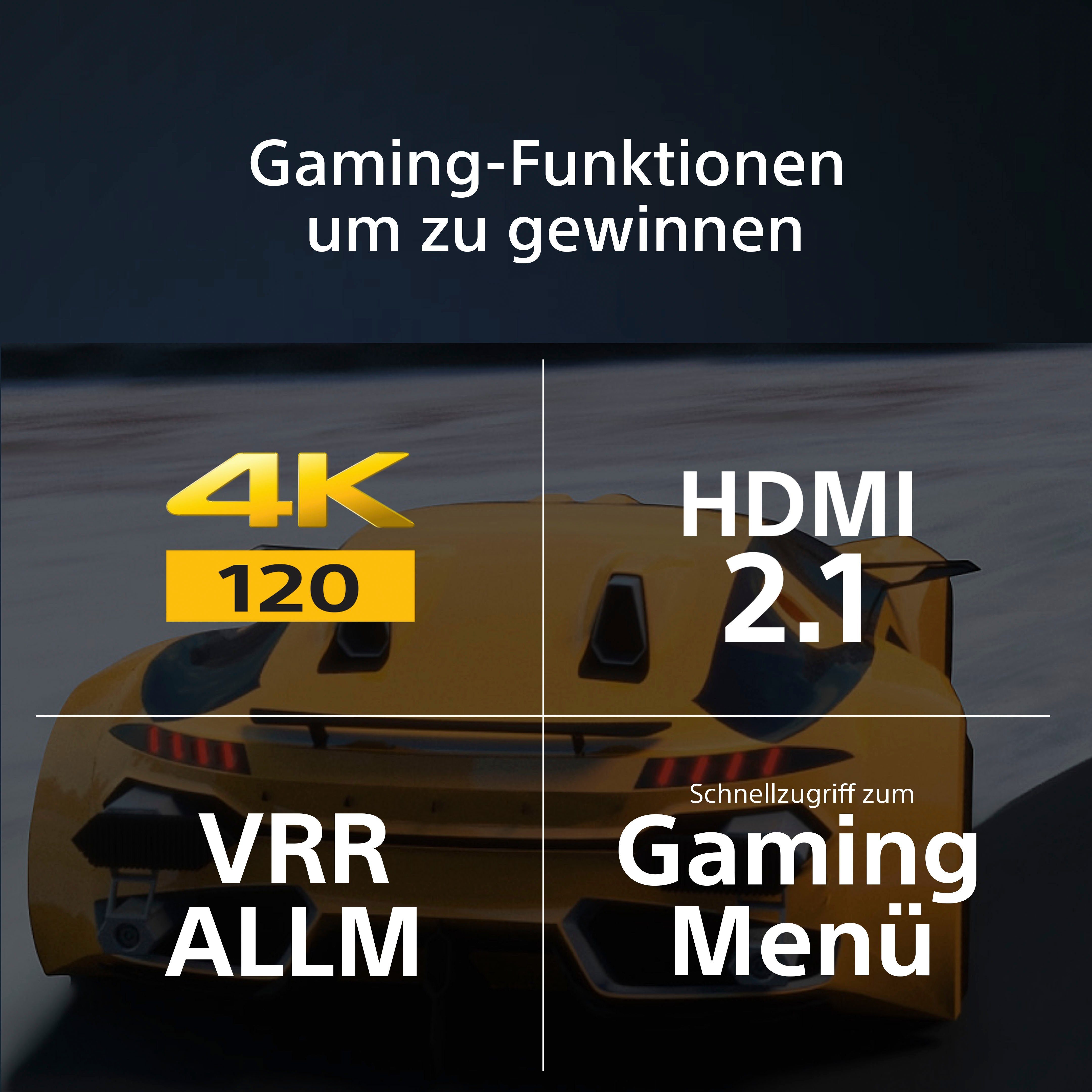 Google Gaming-Menü) Zoll, LED-Fernseher Ultra HDMI HD, cm/55 Android CORE, 2.1, 4K KD-55X85L TV, PRO, TRILUMINOS Sony Smart-TV, TV, BRAVIA (139