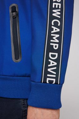 CAMP DAVID Softshelljacke mit Applikationen