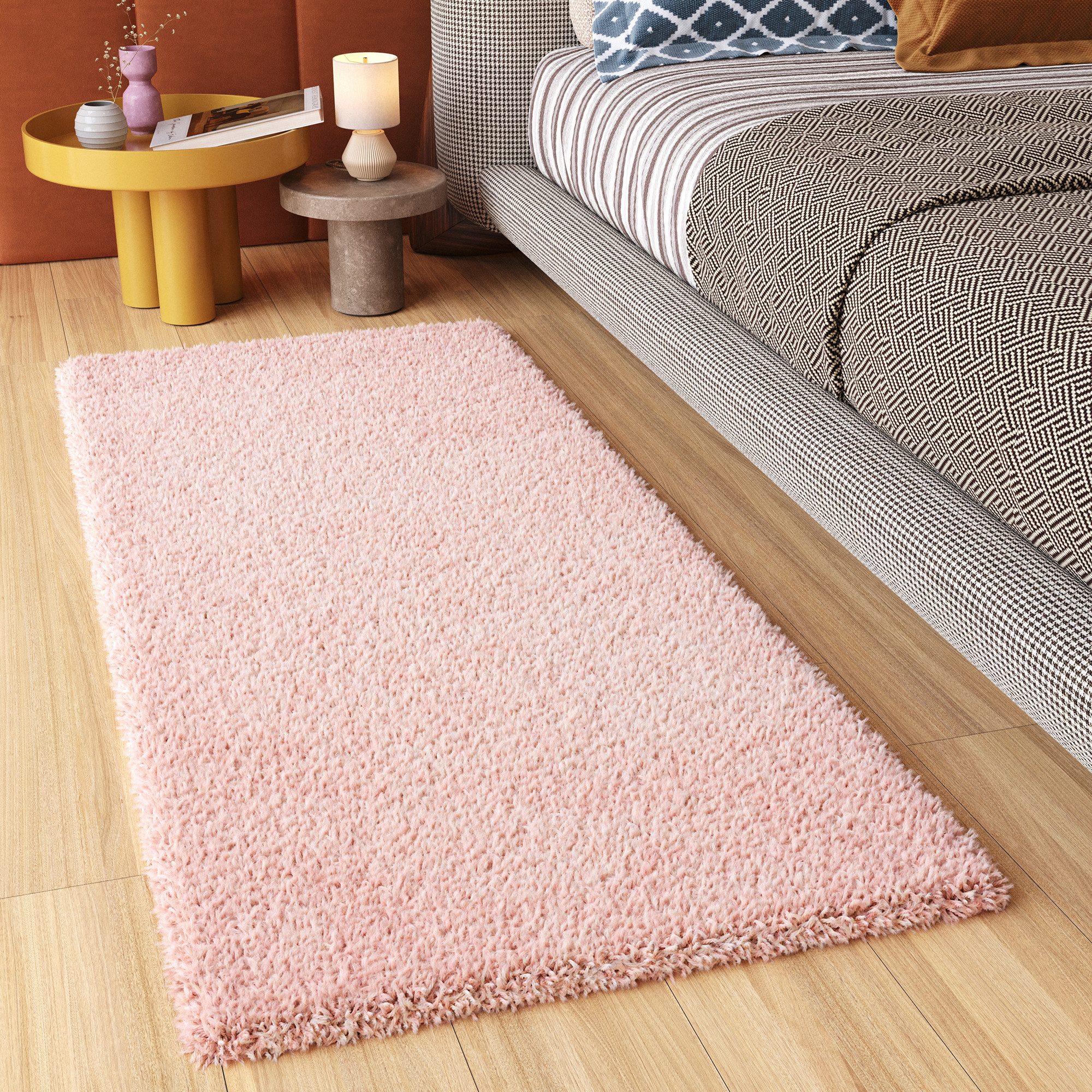 Tapiso Hochflor-Läufer ESSENCE, rechteckig, Höhe: 40 günstig online kaufen
