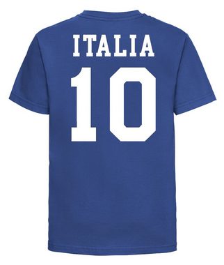 Youth Designz T-Shirt Italien Kinder T-Shirt im Fußball Trikot Look mit trendigem Motiv