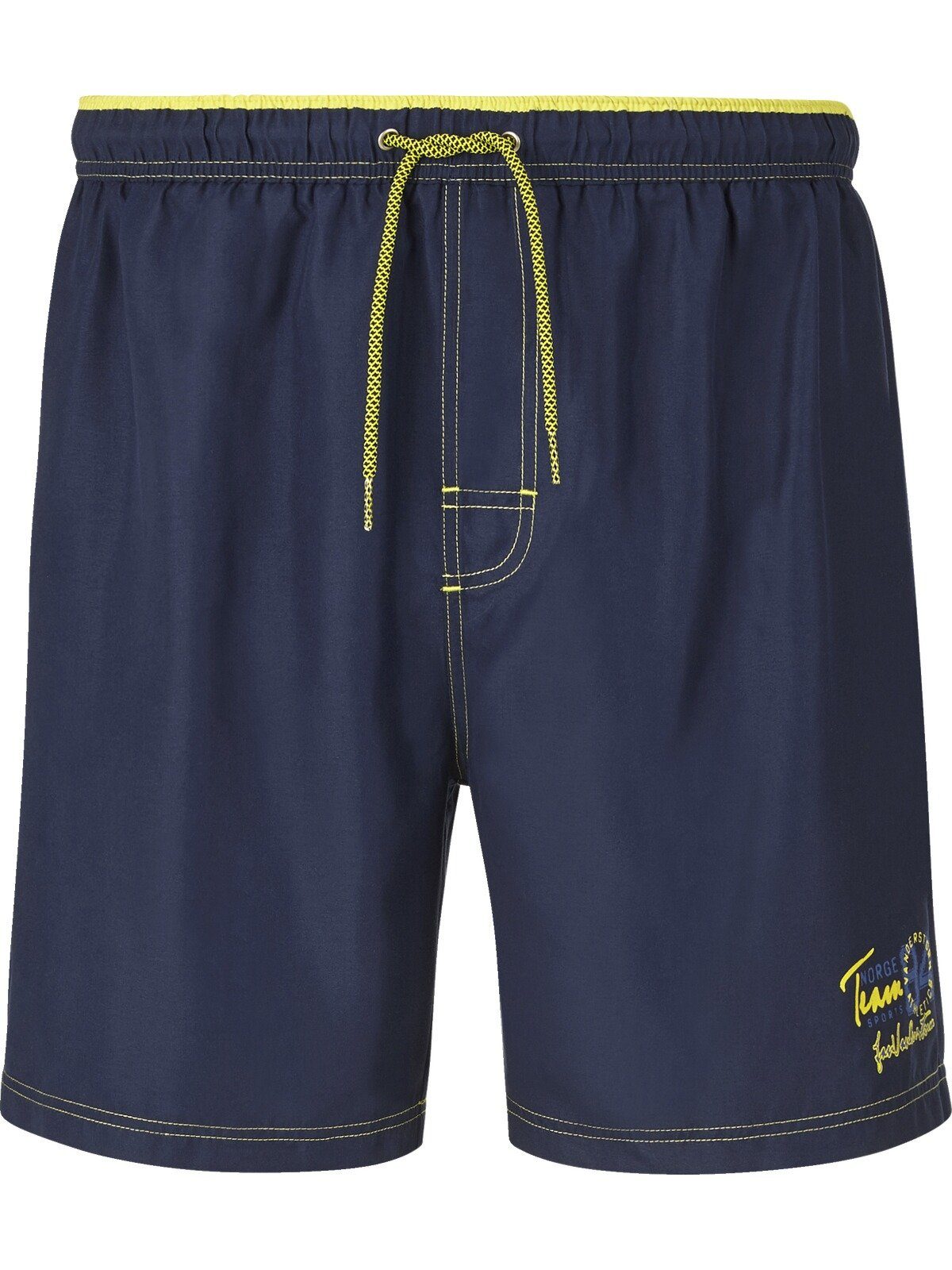 Jan Vanderstorm Badeshorts LEEMES (1-St) mit Mesh und Seitentaschen