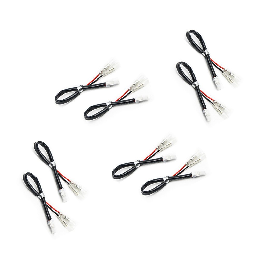 Lumitecs Blinker 4er-Set Blinker Adapterkabel Motorrad für Motocross, Enduro 2 Stück AK