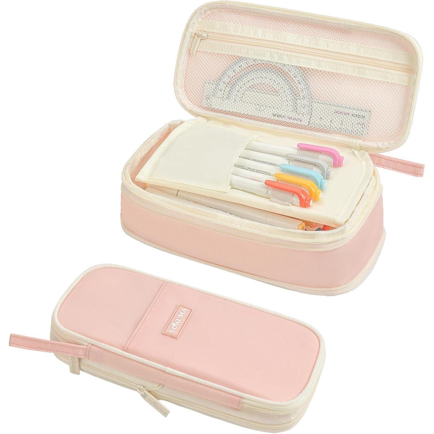 LuxusKollektion Federmäppchen Federmäppchen Mädchen Rosa Schlampermäppchen Aesthetic groß Jungen