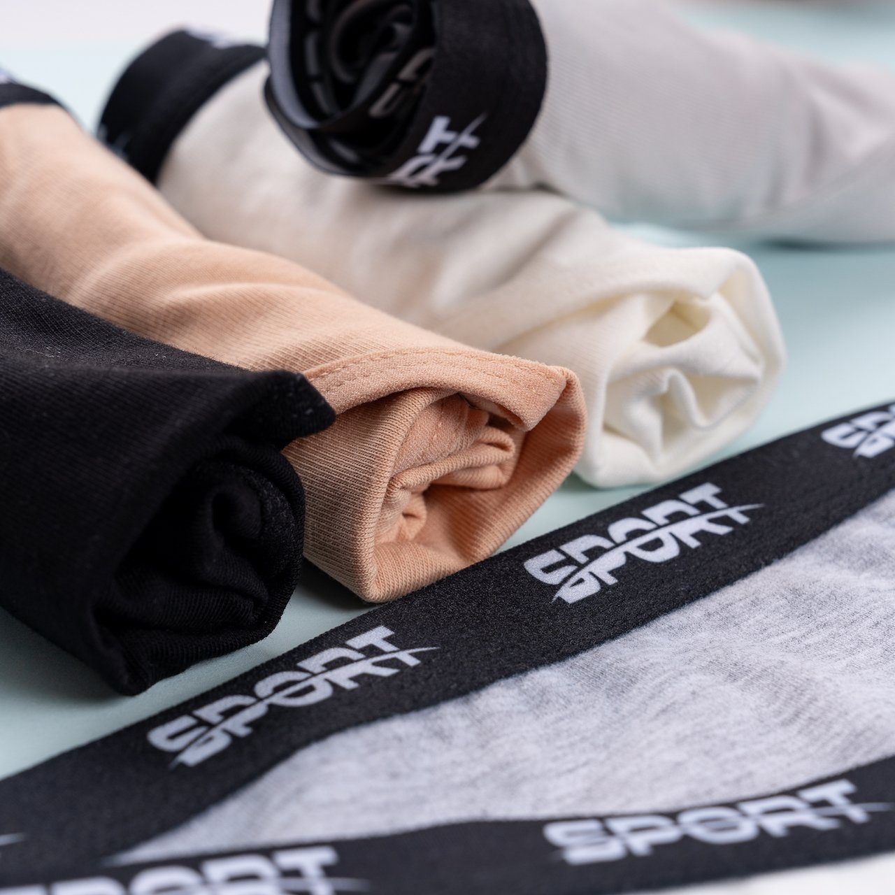 LOREZA Slip 7er Set Slips - Sport - Bunt (Packung, 7-St)