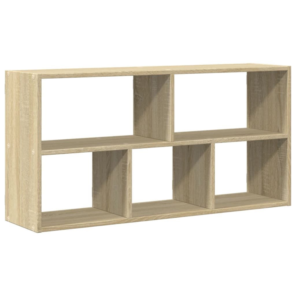 vidaXL Regal Wandregal Sonoma-Eiche 100x25x50 cm Holzwerkstoff, 1-tlg. günstig online kaufen