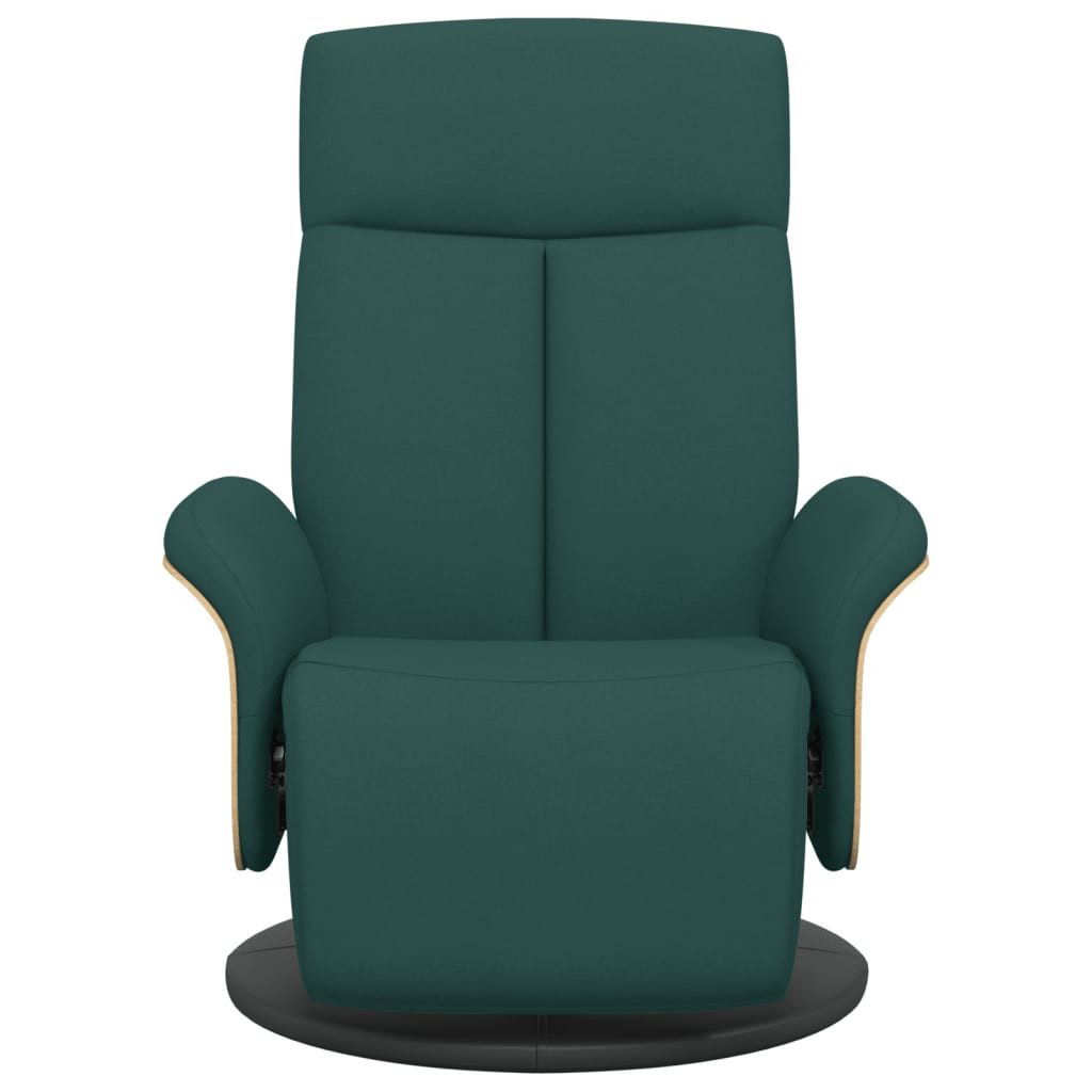 vidaXL Sessel Relaxsessel mit Fußteil Dunkelgrün günstig online kaufen