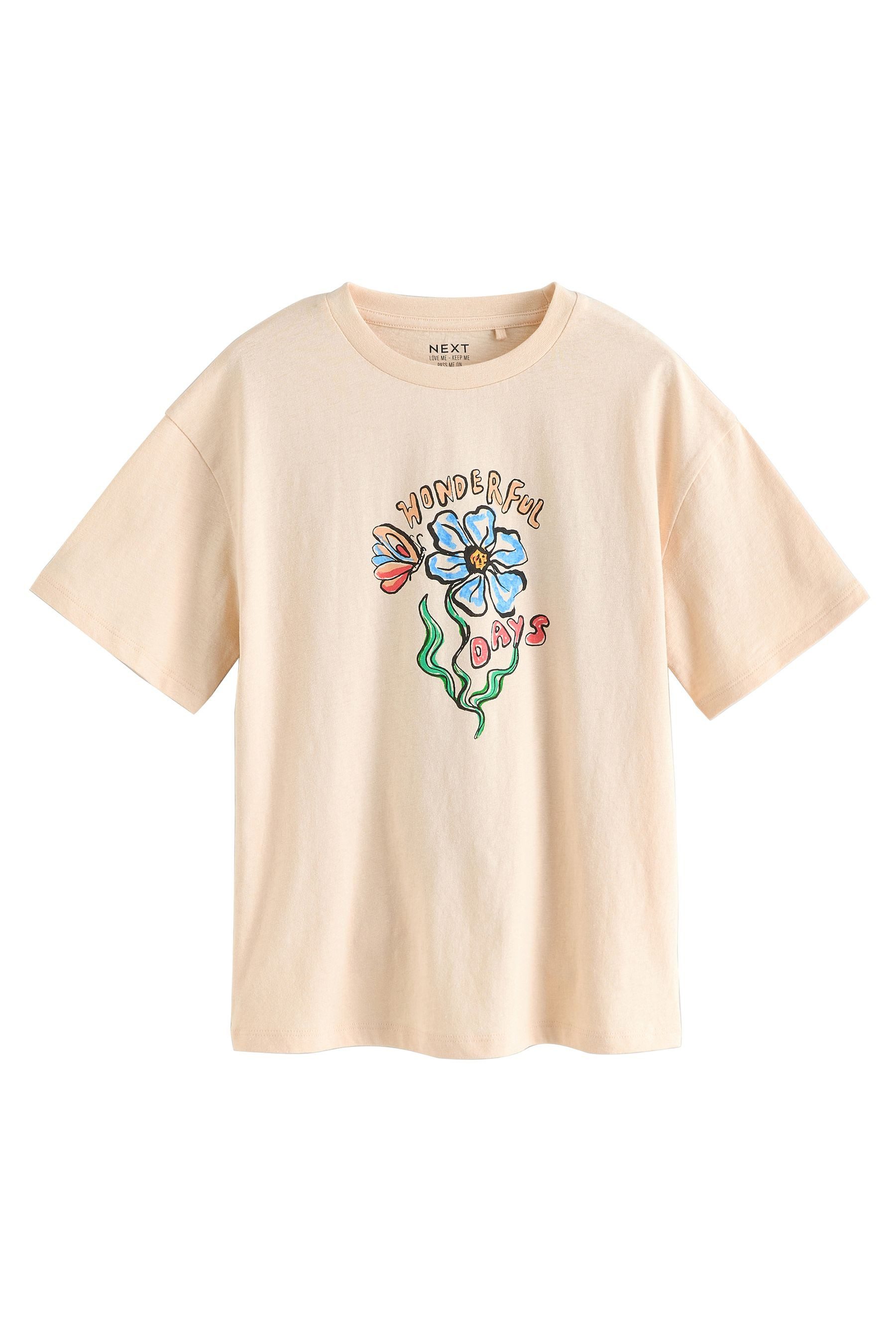 Next Oversize-Shirt Oversized T-Shirt mit Food-Grafik günstig online kaufen