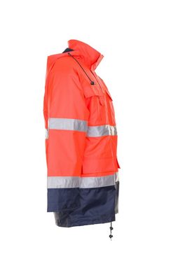 Planam Arbeitshose Parka Warnschutz orange/marine Größe 7XL (1-tlg)