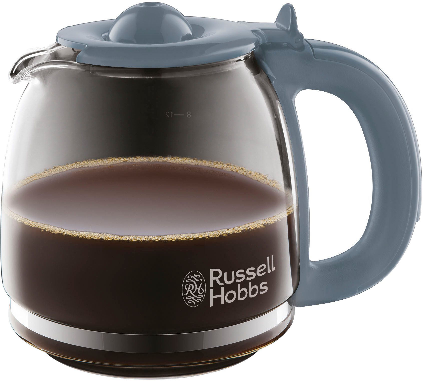 RUSSELL HOBBS Filterkaffeemaschine Inspire 24393-56 Grau, 1,25l Kaffeekanne, 1x4, 1100 Watt