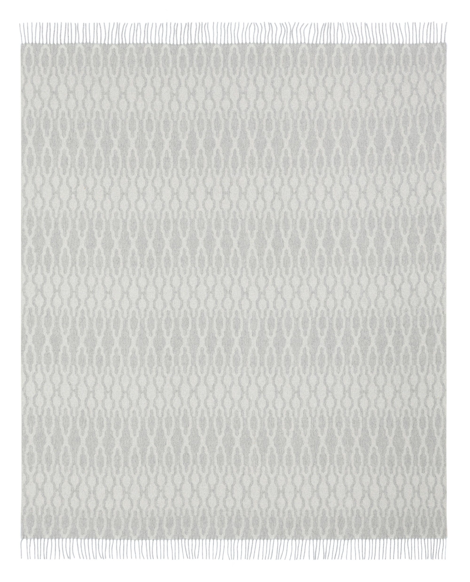 Wohndecke Enigma French Linen, Fransenplaid in 130x170 cm, Made in Italy, Villeroy & Boch, Made in Italy