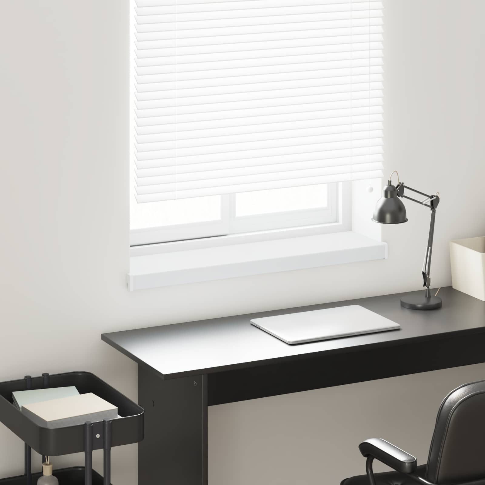 vidaXL Fensterbank Fensterbank Weiß 80 x 20 x 4,5 cm PVC