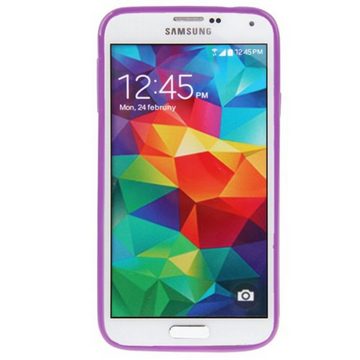 König Design Handyhülle Samsung Galaxy S5 / S5 Neo, Samsung Galaxy S5 / S5 Neo Handyhülle Backcover Violett