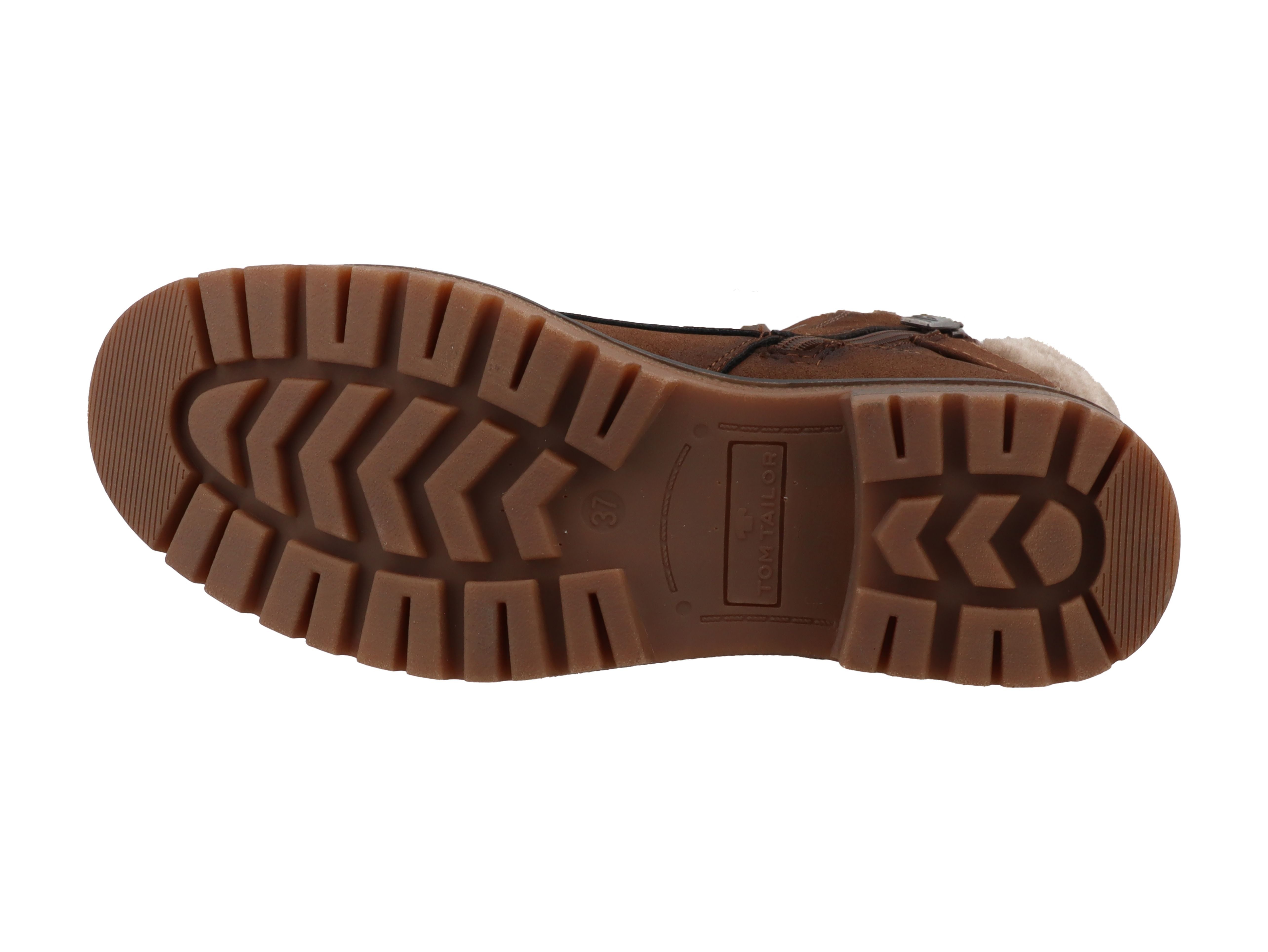 TOM TAILOR Winterboots Workerboots, Hiking Boot mit Blockabsatz