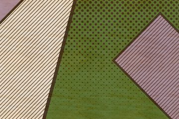 A.S. Création Leinwandbild pattern play 3, Modern (1 St), Keilrahmen Bild Grafisch Geometrisch