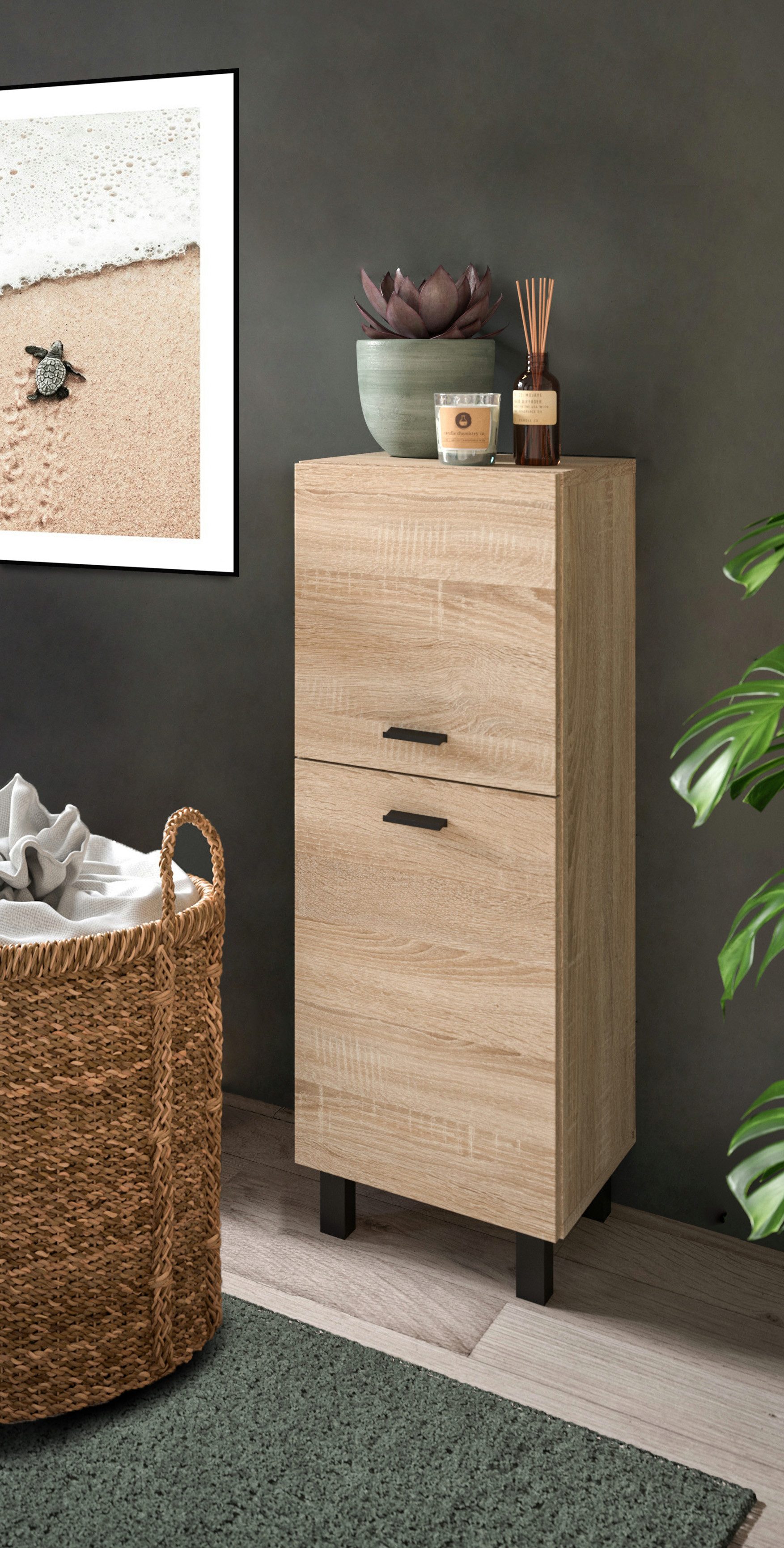 welltime Midischrank Tampa, Höhe 80cm, hängend günstig online kaufen
