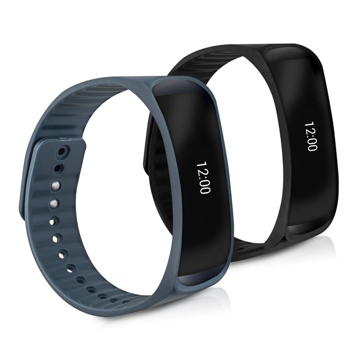 kwmobile Uhrenarmband, 2x Band für Samsung Gear fit R350 - Silikon  Fitnesstracker Ersatz Sportarmband online kaufen | OTTO