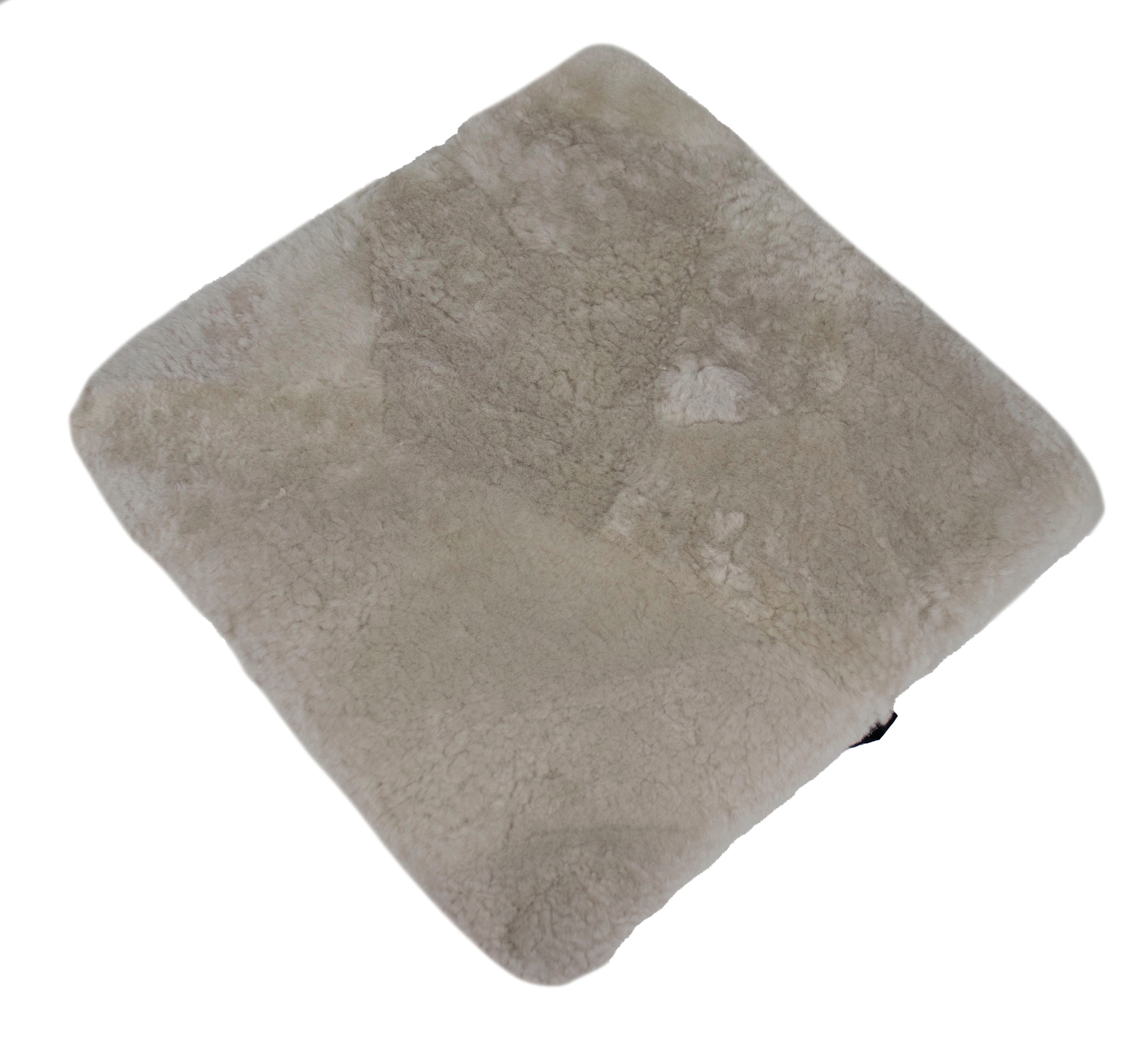 Reissner Lammfelle Sitzkissen Sitzkissen Lammfell SiKi-PA 40x40cm Patchwork