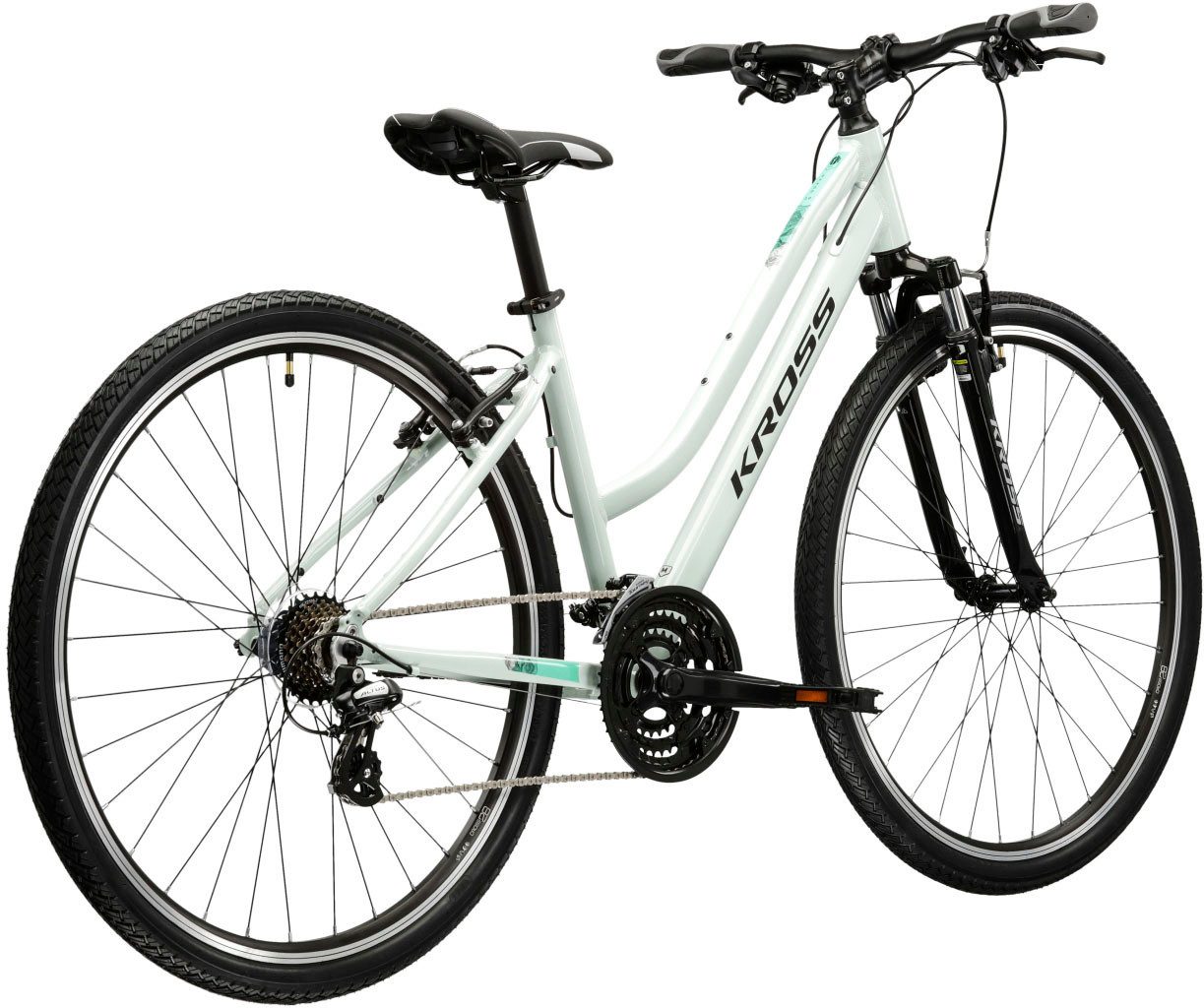 Kross Crossrad Evado 2.0, 21 Gang Shimano ALTUS M310 Schaltwerk, Kettenschaltung