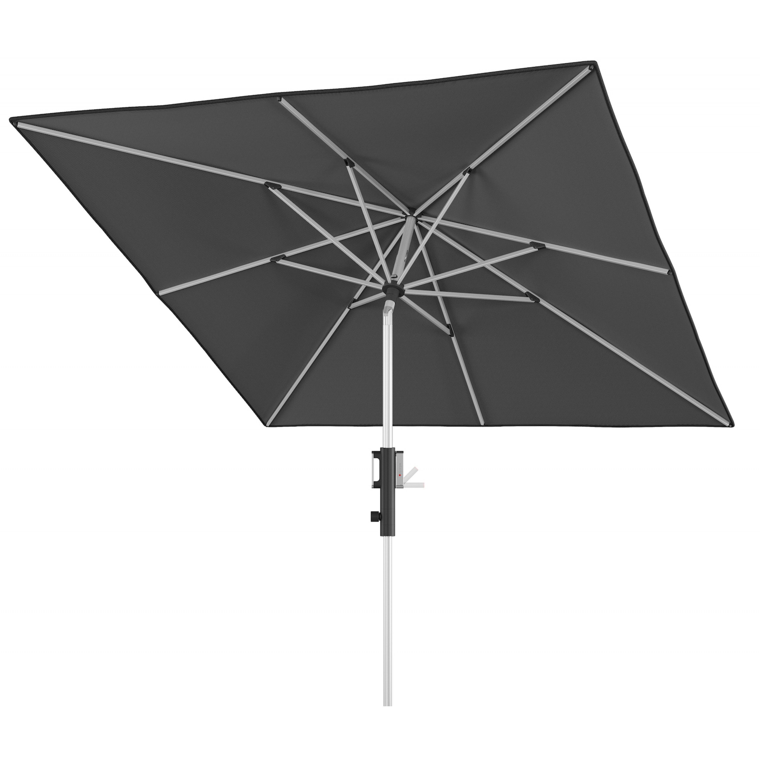 Knirps® Sonnenschirm KNIRPS Phoenix 245 x 245 cm quadratisch Balkonschirm in 4 Farben