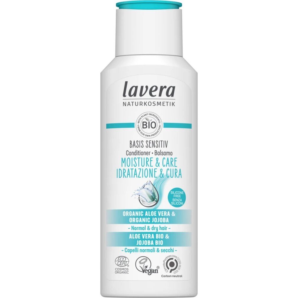 lavera Haarpflege-Set Basis Kondicionér Feuchtigkeit & Pflege 200 ml