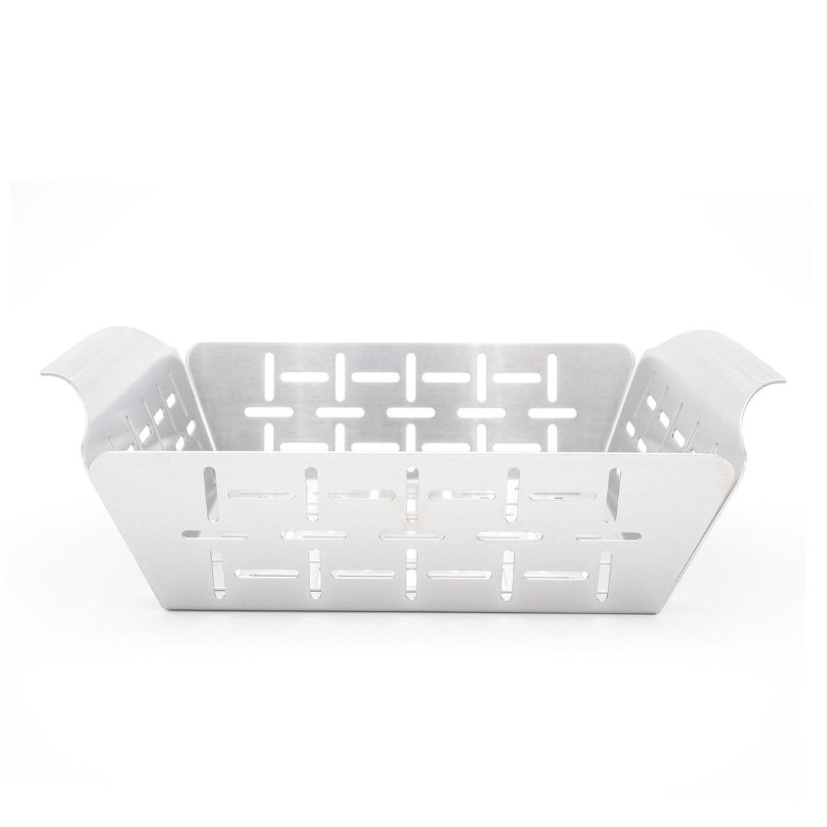GRILL-EXPERTE Grillschale Edelstahl-Grillkorb, BBQ Gemüsekorb - Grillschale 19 x 24 x 5,5 cm