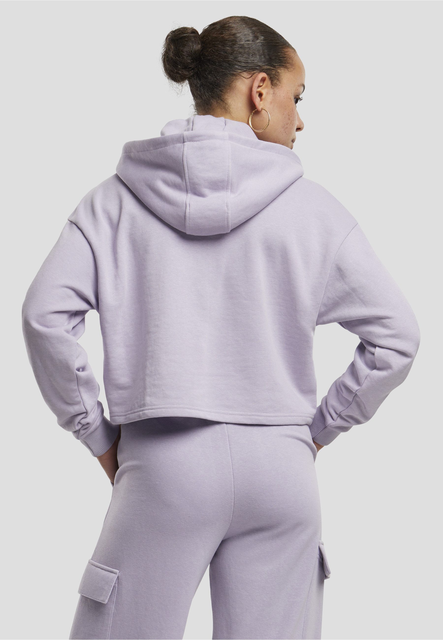 URBAN CLASSICS Kapuzenpullover Urban Classics Damen Ladies Oversized Cropped Light Terry Hoodie (1-tlg)