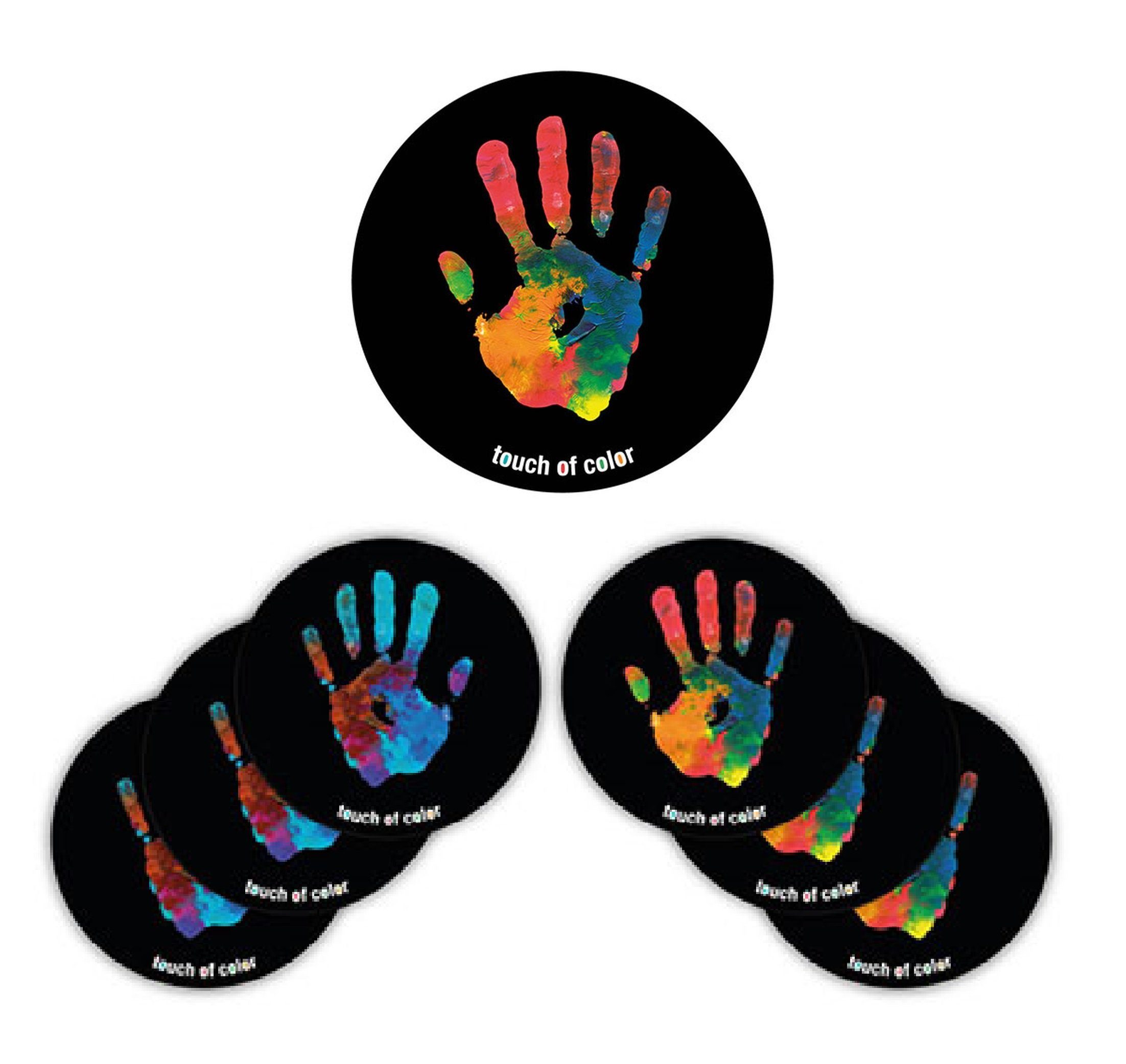 Rockbites Getränkeuntersetzer Rockbites - 6er Untersetzer Set für Gläser Bierdeckel Motiv wählbar