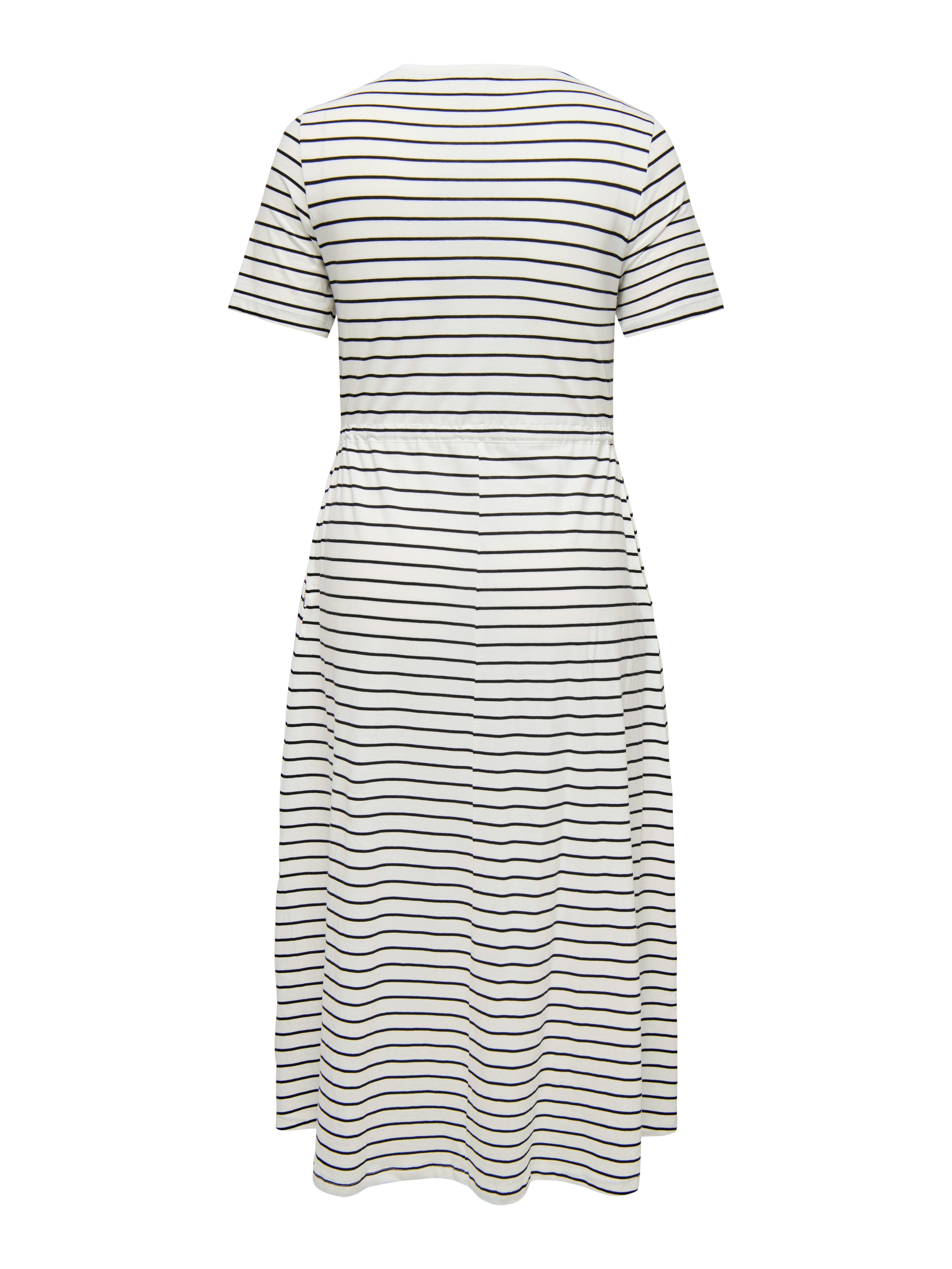 ONLY CARMAKOMA Jerseykleid CARBLOOM LIFE S/S MAXI DRESS JRS