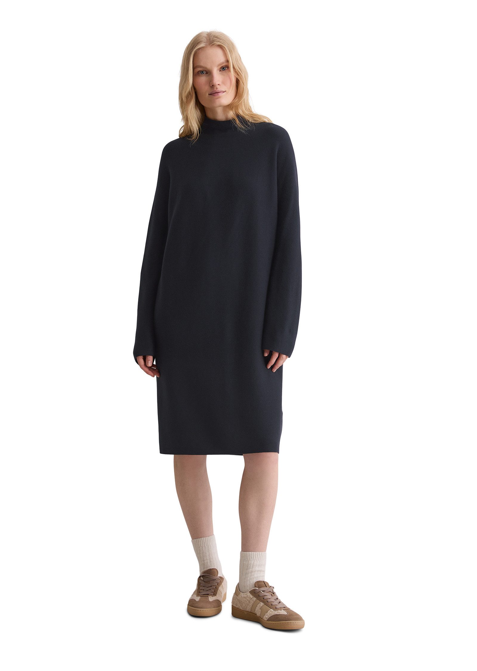 Marc O'Polo Strickkleid aus softer Bio-Baumwolle