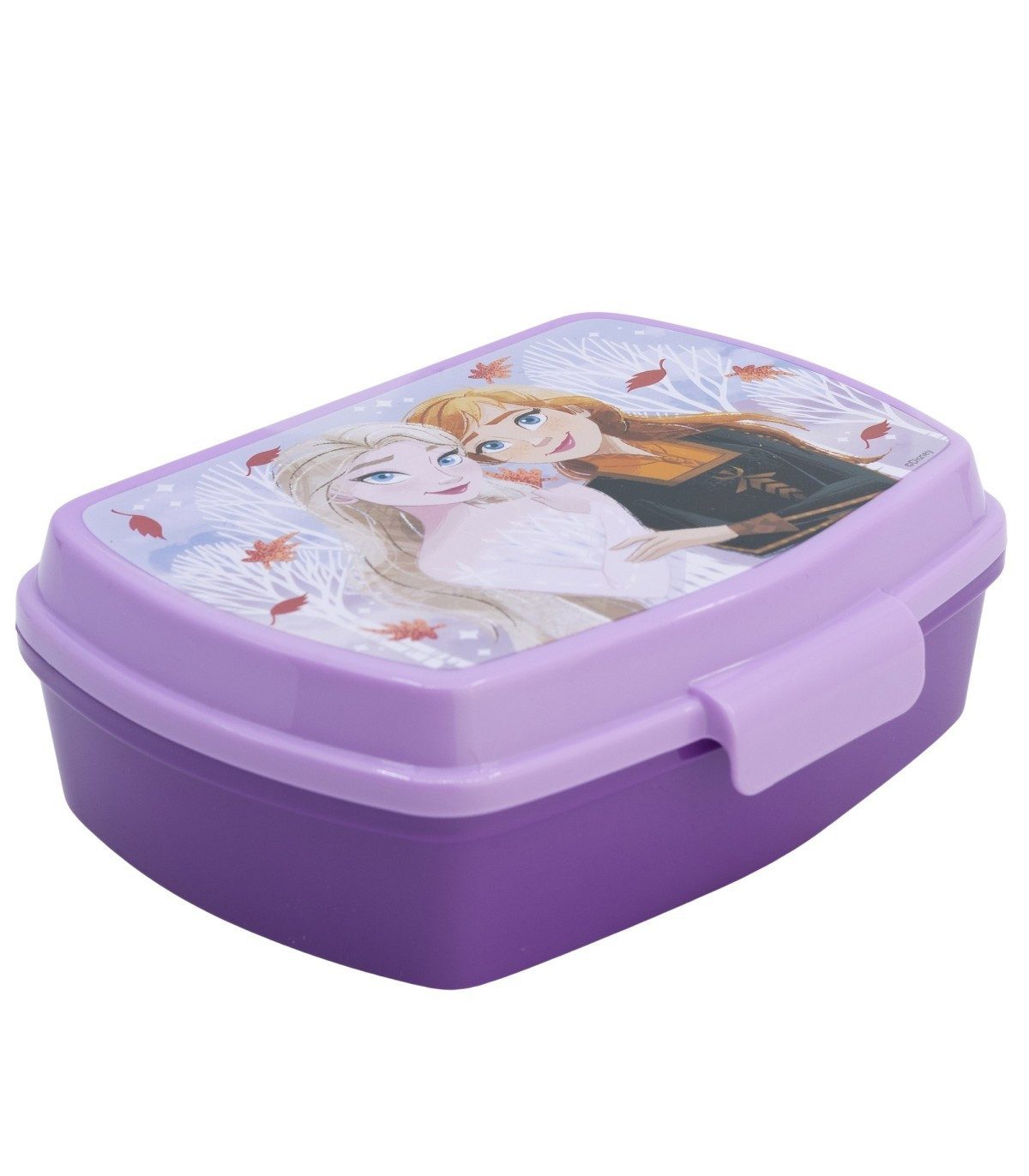 Disney Frozen Lunchbox Kinder Brotdose für Schule Freizeit und Ausflug, Polyethylen