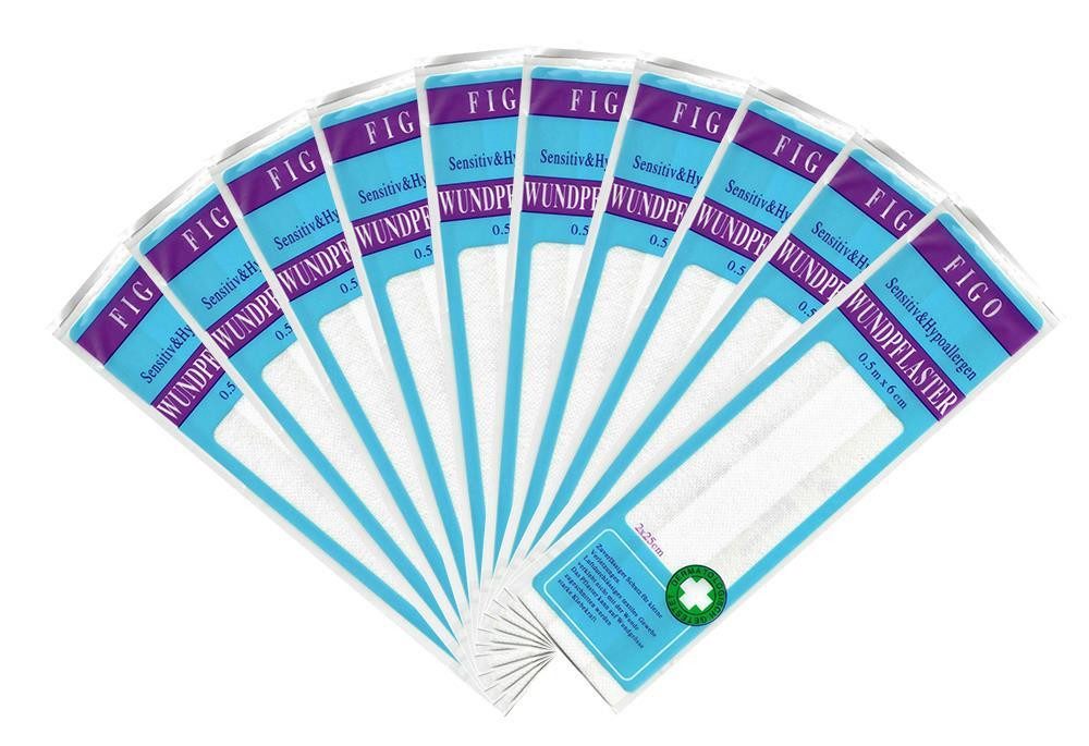 varivendo Wundpflaster Sensitiv Pflasterstreifen Latexfrei 5 Meter Rolle 60mm breit (Meter, 5 St., Wundpflaster), Wundpflaster Pflaster Wundverorgung Erste Hilfe