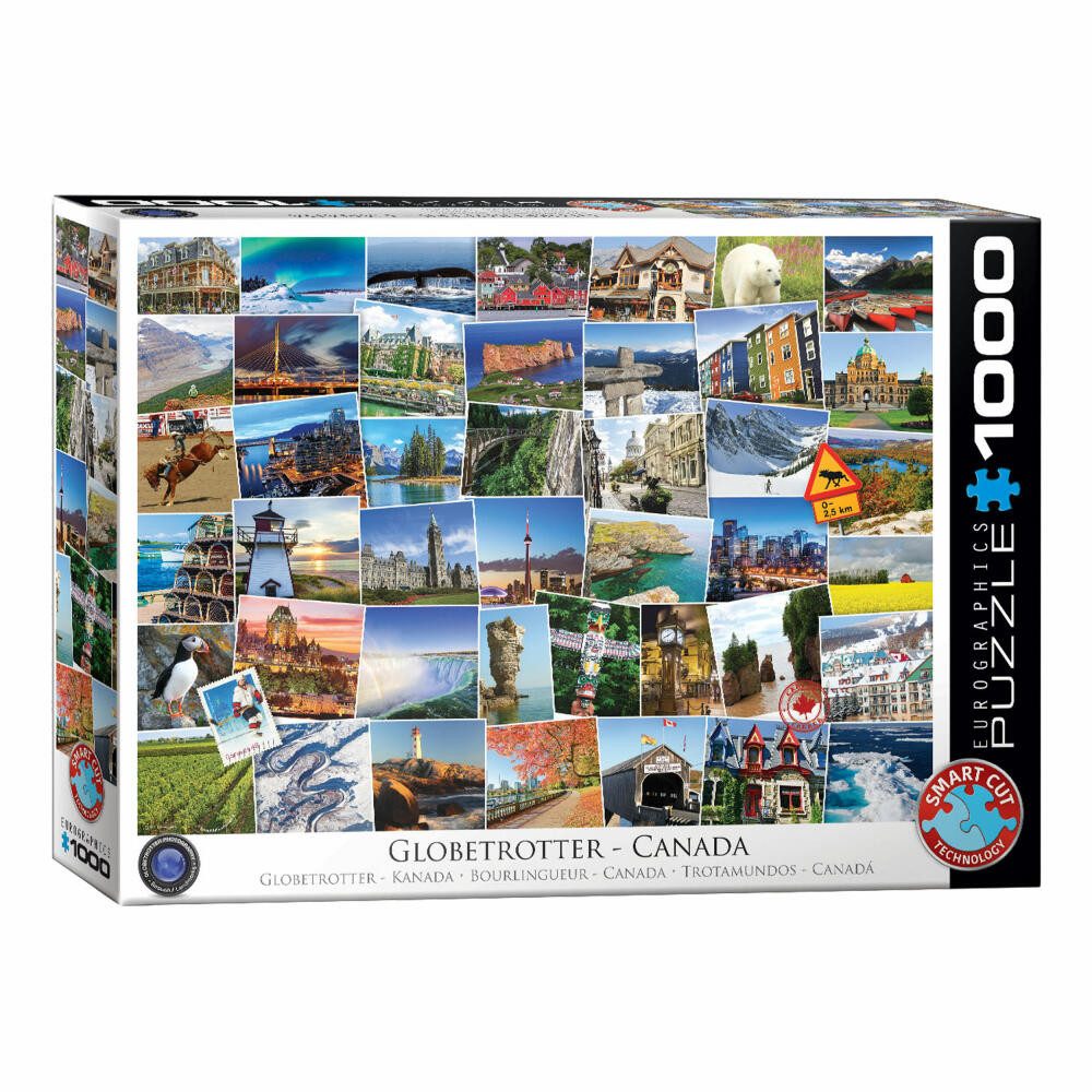 Puzzle Globetrotter Kanada