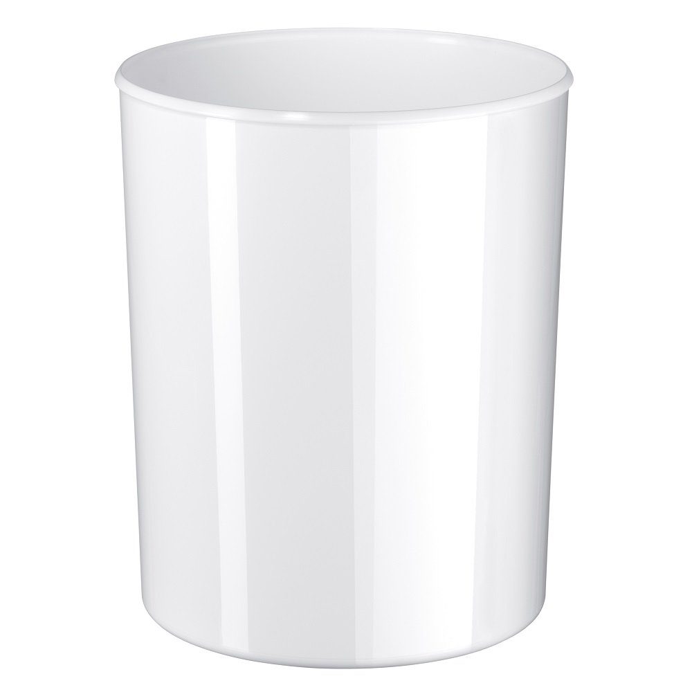 HAN-Bürogeräte Papierkorb 1 Design-Papierkorb i-LINE 20L - weiß